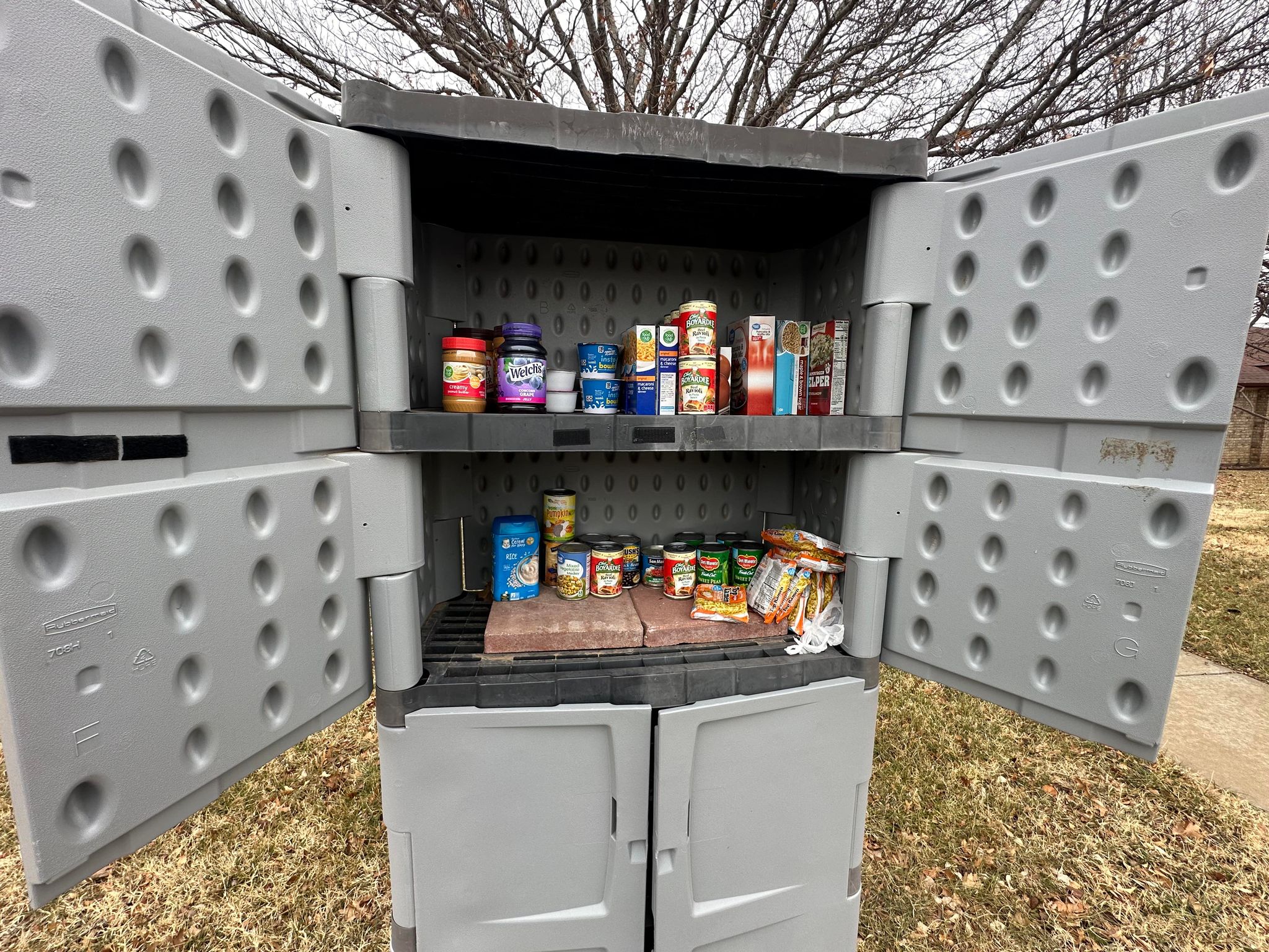 Rubbermaid Double-Door Storage Cabinet