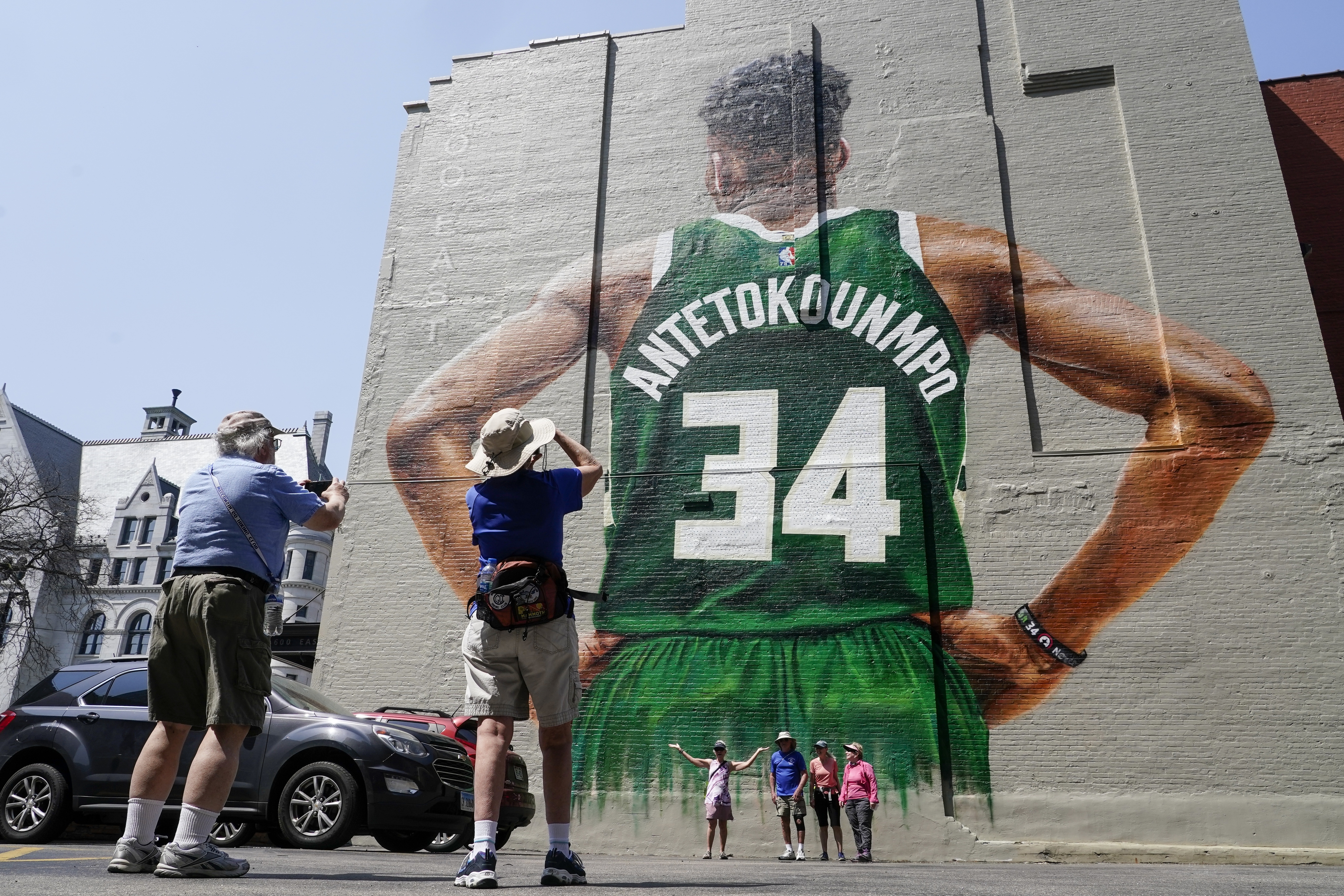 Giannis basketball player Wall Mural