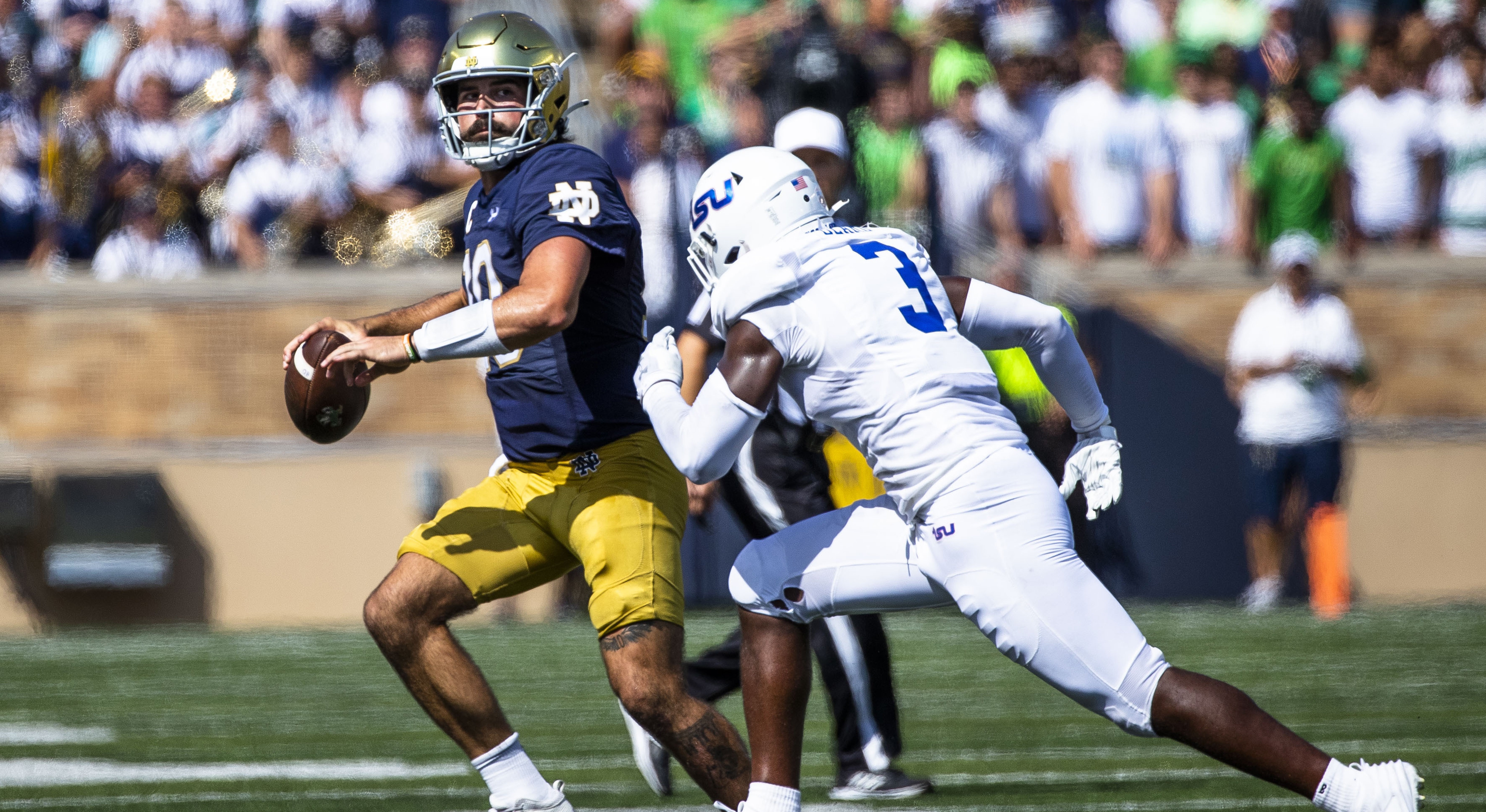 Notre Dame vs. Duke final score, result: Irish, Sam Hartman rally