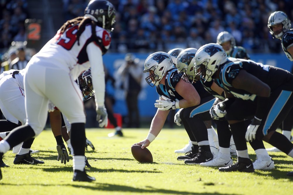 Falcons defense overwhelms Allen, Panthers 29-3