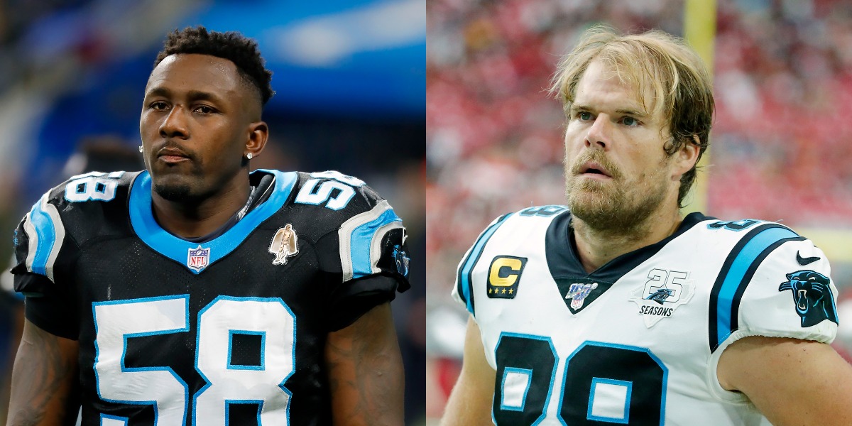 Davis, Olsen signing one-day contracts to retire as Panthers