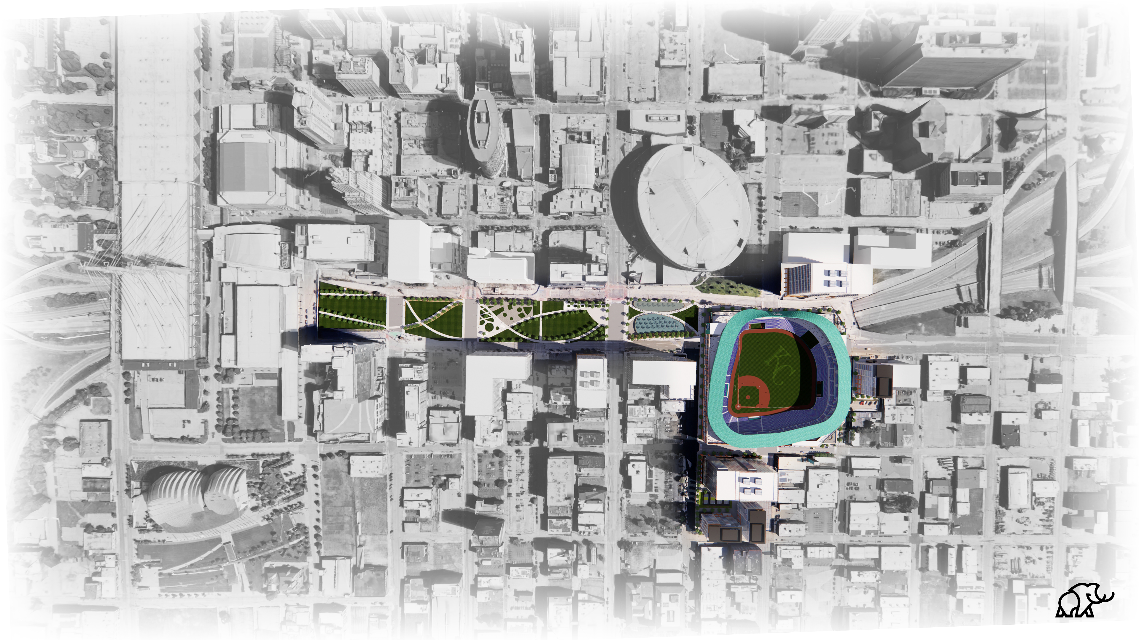 Proposed ballpark would stretch over I-670, be built on site of