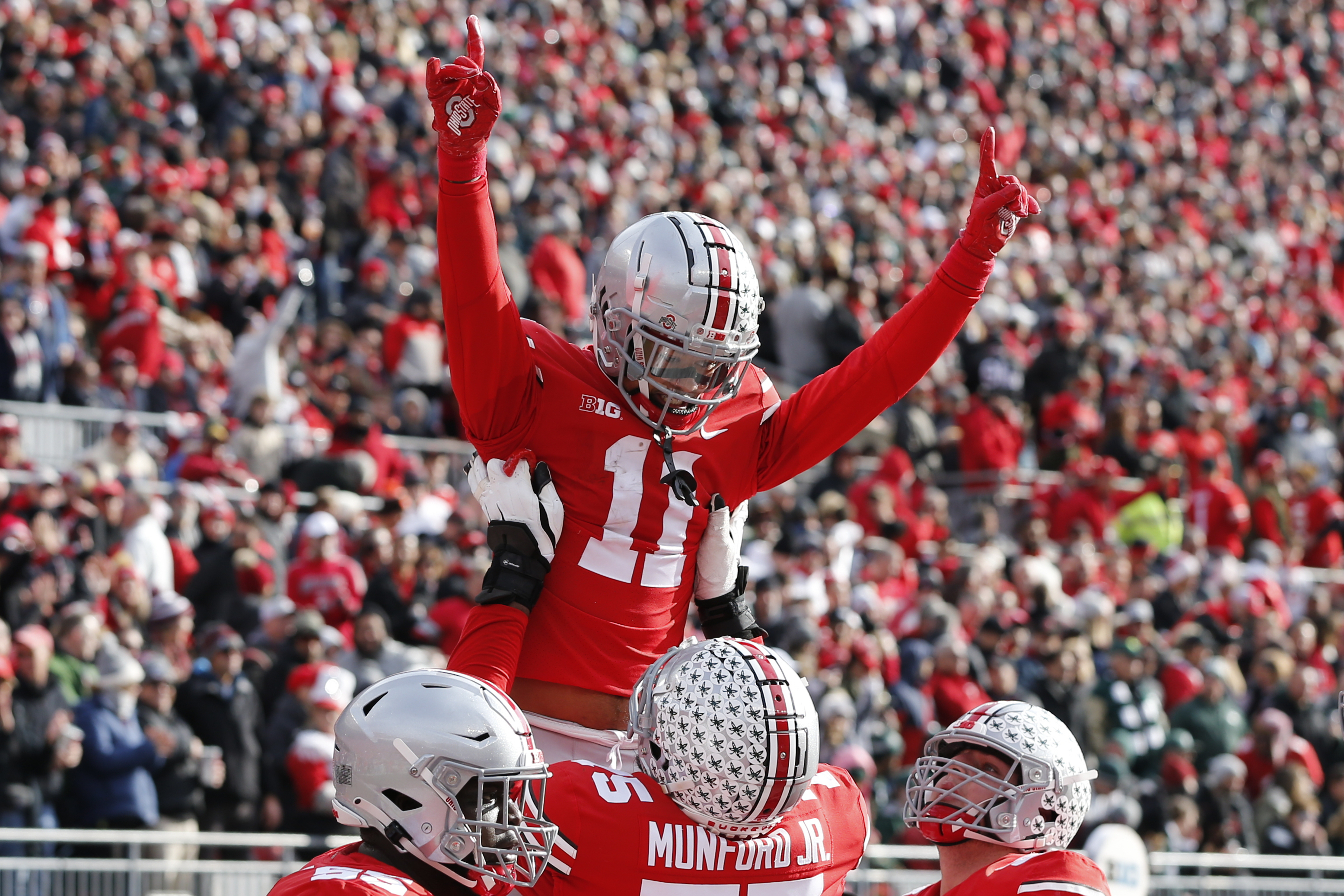 Ohio State WR Garrett Wilson declares for draft, will miss Rose Bowl