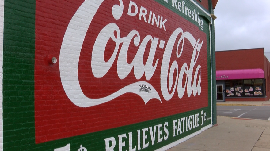 Restored Vintage Coca-Cola Mural Brings History and Nostalgia Back