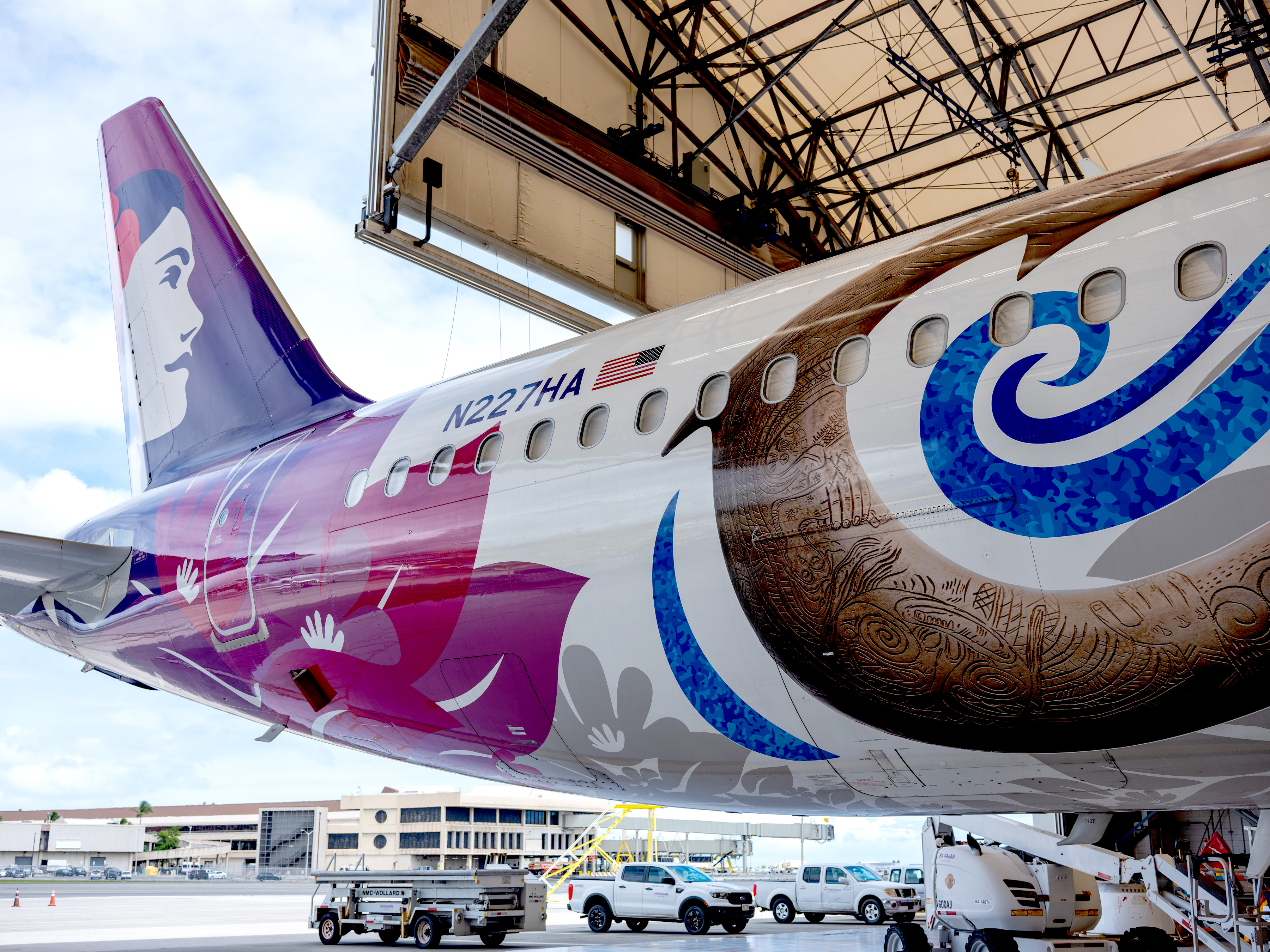 PHOTOS: Hawaiian Airlines debuts live-action 'Moana' liveries