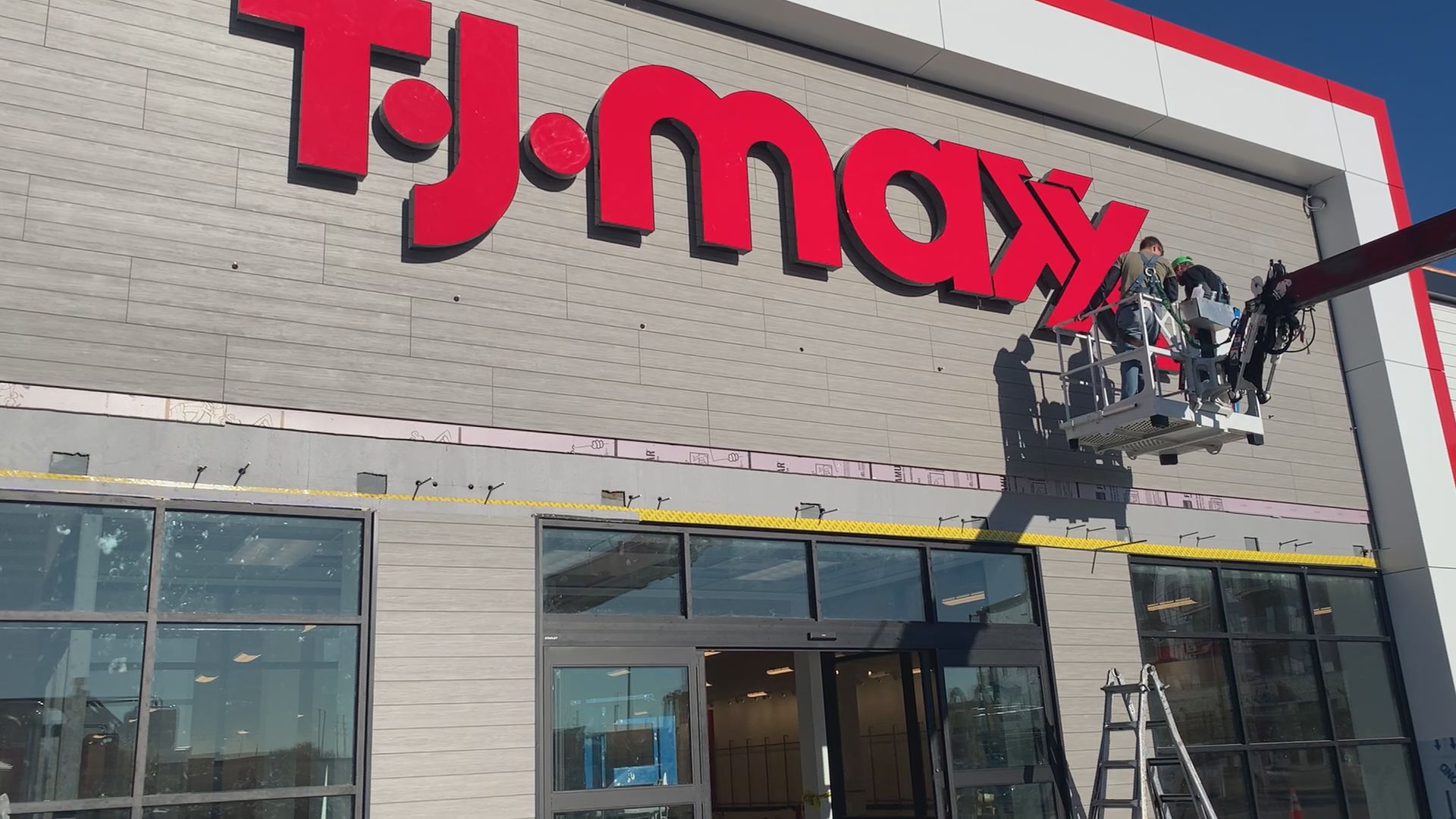 T.J. Maxx construction nears completion