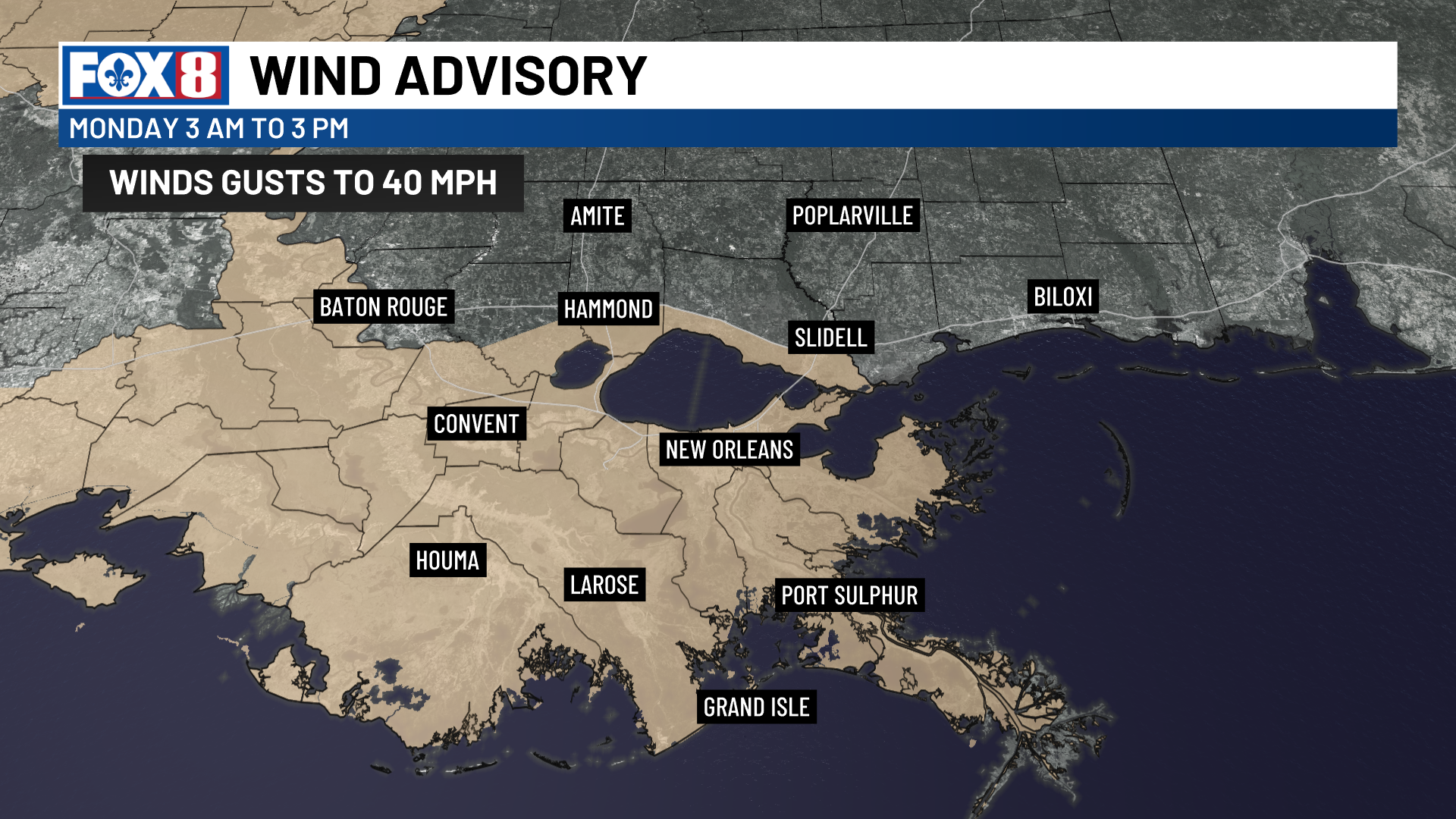 A cold front will usher in gusty winds a freezing temps this week