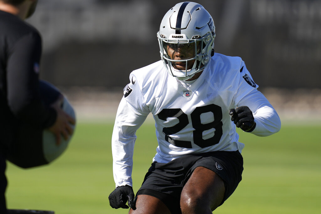 Raiders running back Josh Jacobs embraces 'big year' ahead