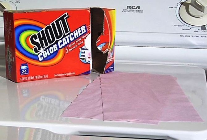 Shout Color Catcher Sheets Laundry