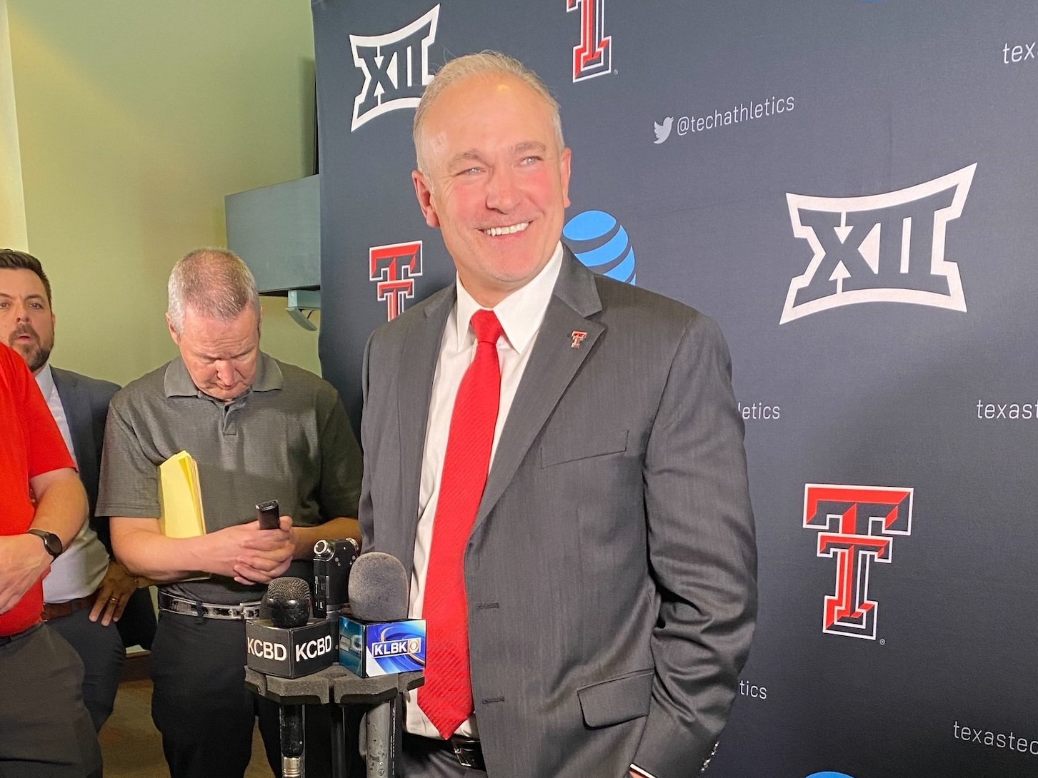 WATCH: Texas Tech introduces new head football coach Joey McGuire