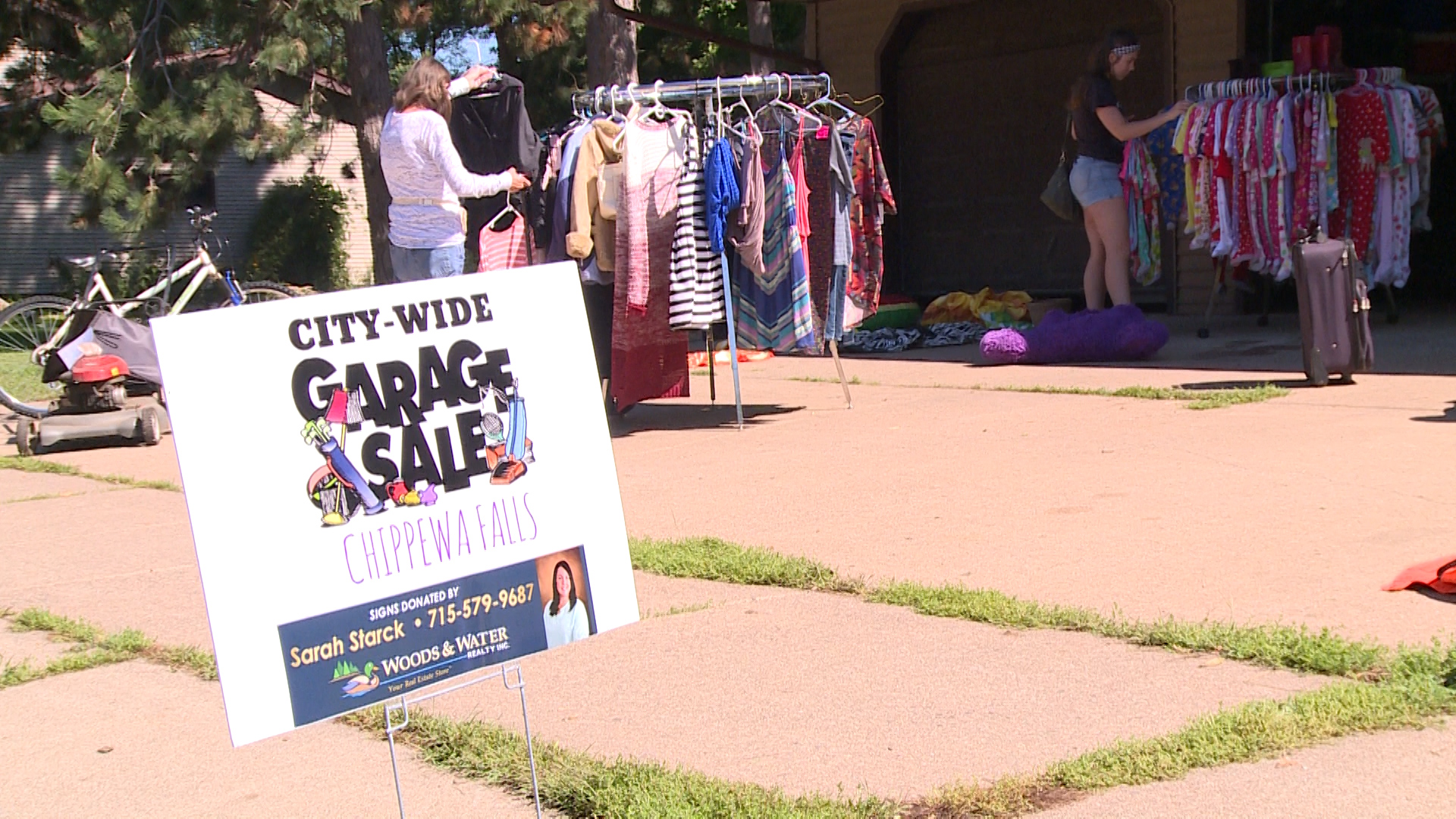 Chippewa Falls city wide garage sale raises funds for school district