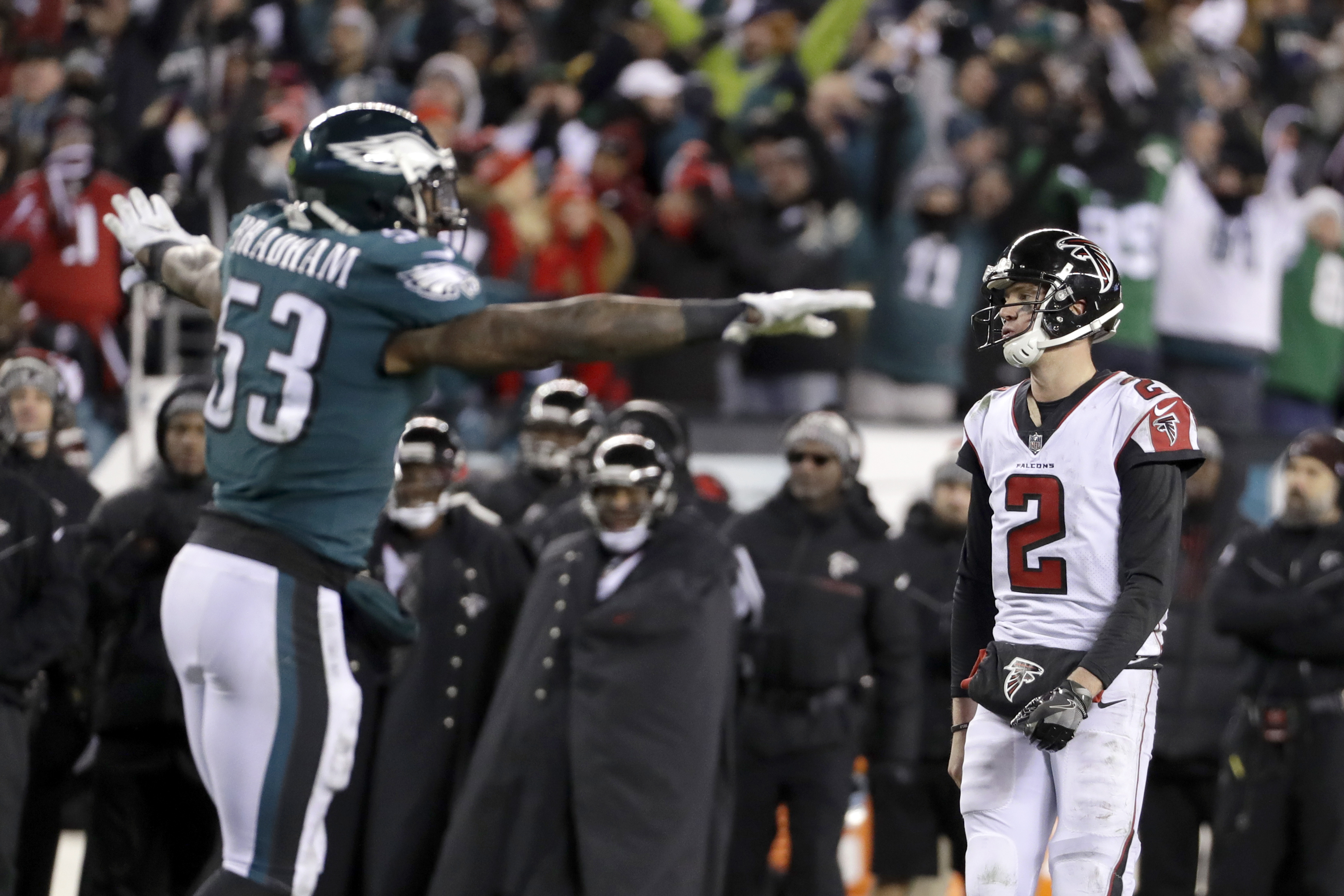 Photos of Philadelphia Eagles' 32-6 win over Atlanta Falcons — NFL