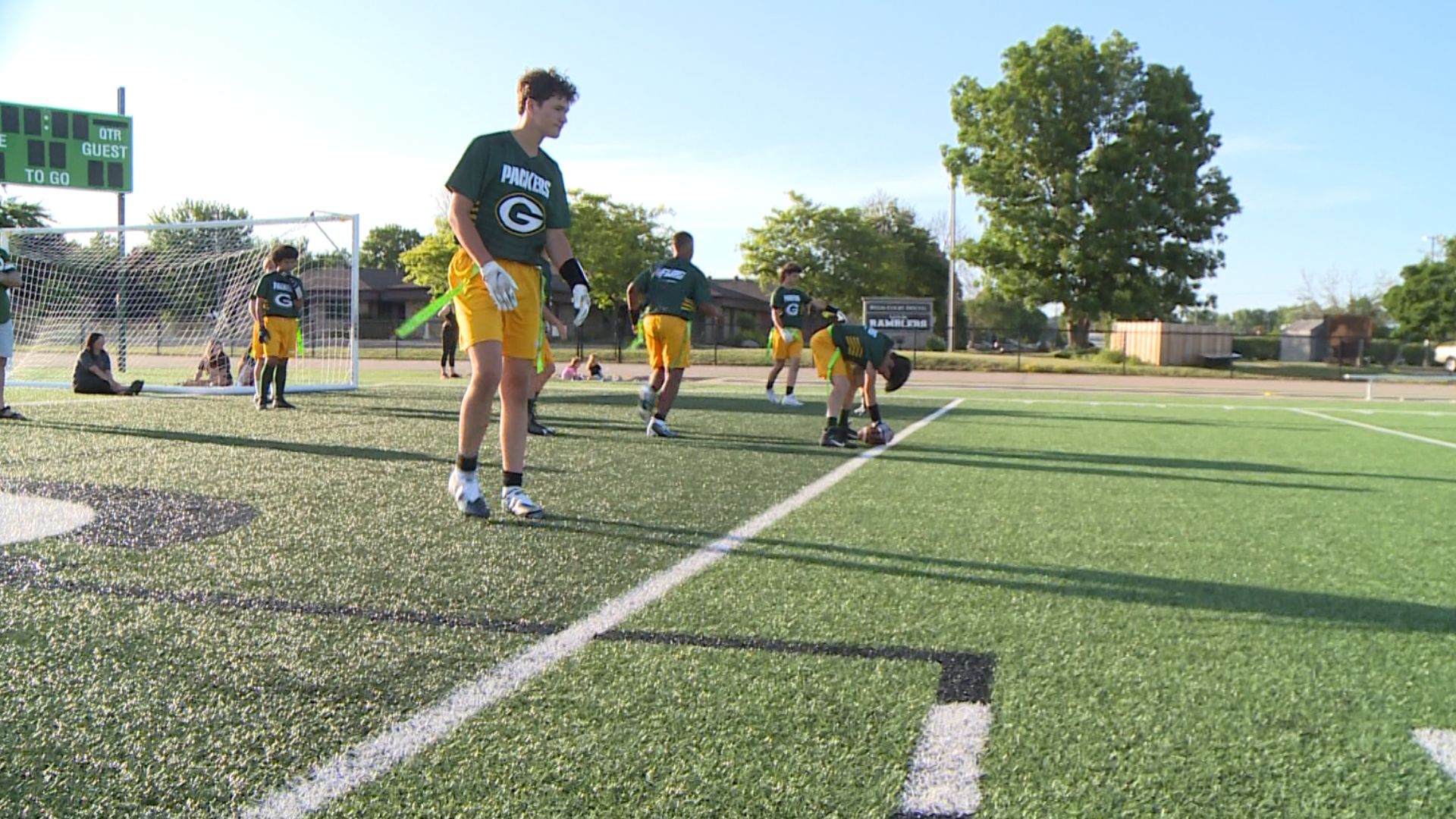 Packers host NFL flag football tournament