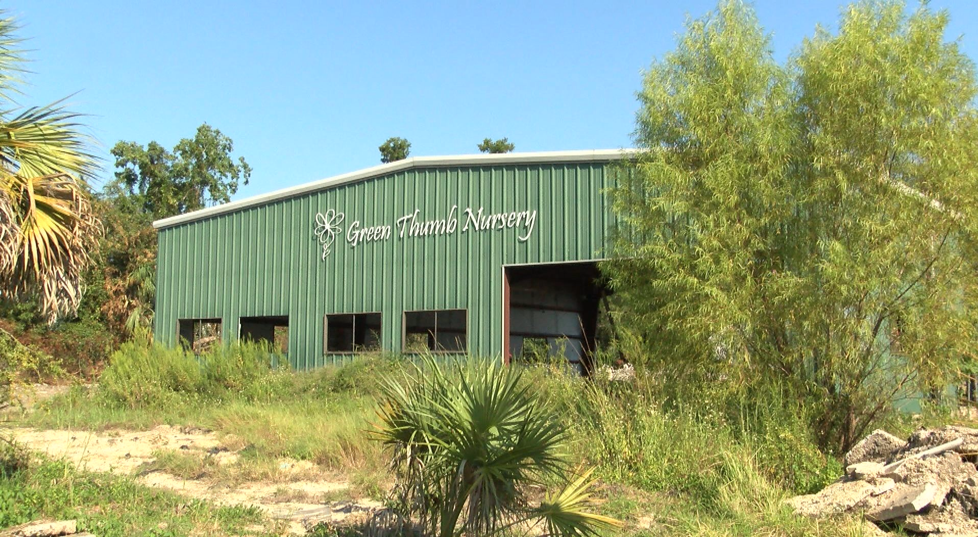 Old Green Thumb Nursery getting brought down by the city