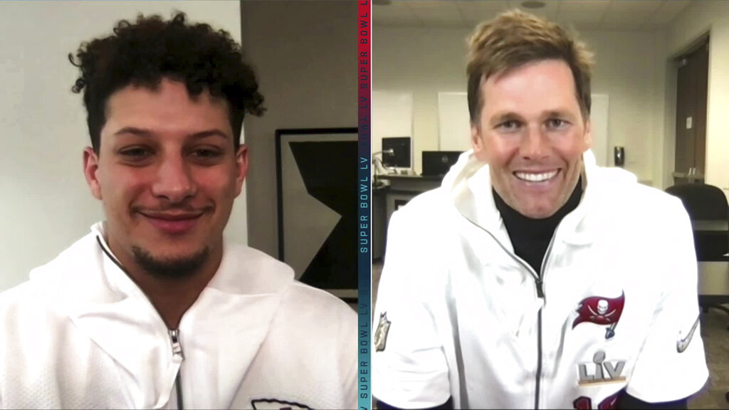 Tom Brady and Patrick Mahomes 'contrast in styles' analysed ahead