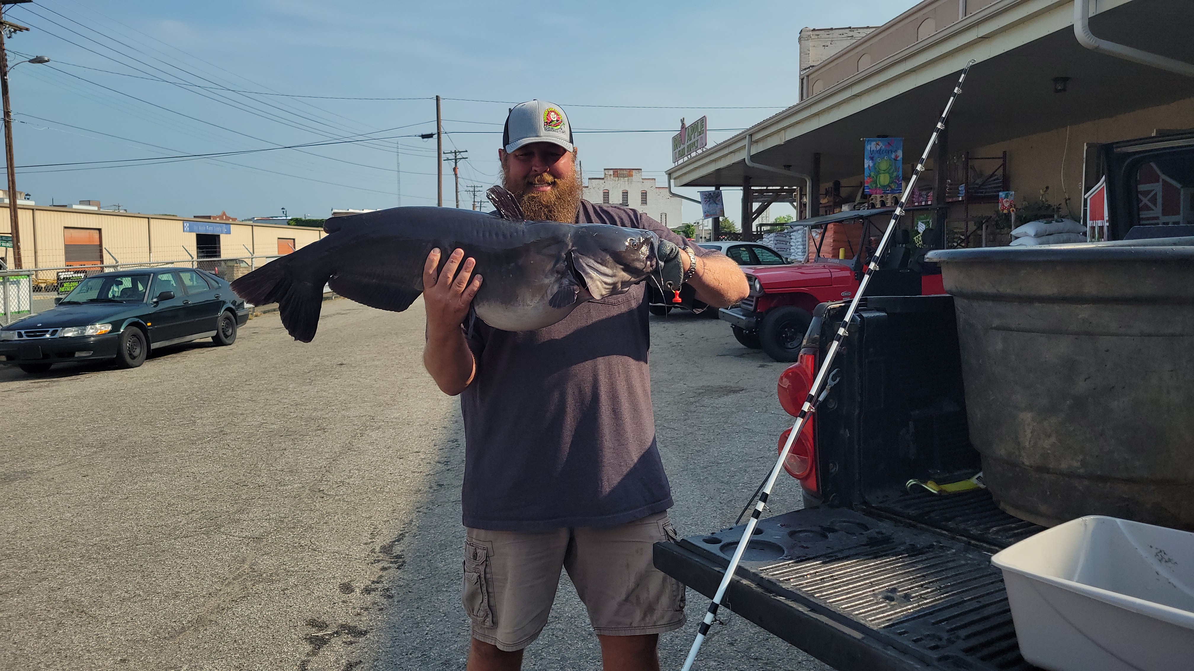 Fisherman lands North Carolina record for channel catfish