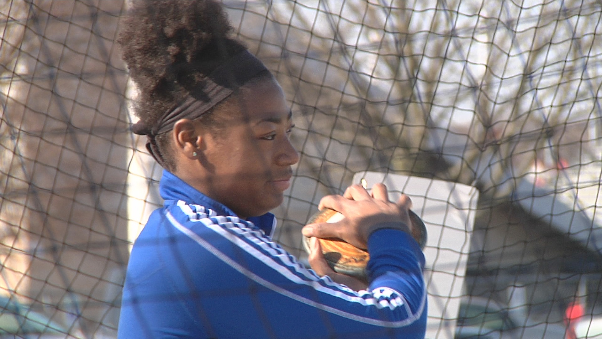 Central discus thrower breaks 40-year-old school record
