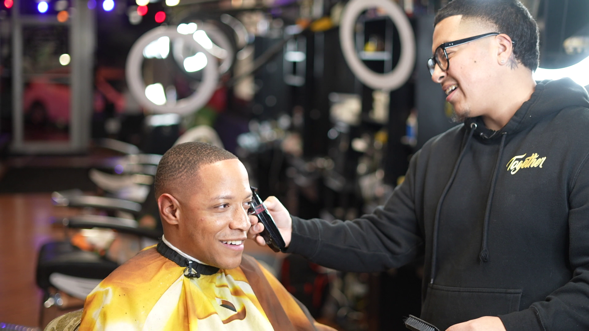 The buzz around the man known as Notre Dames barber