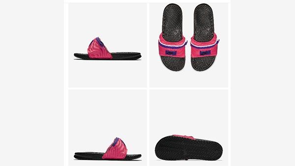 Pink fanny best sale pack slides