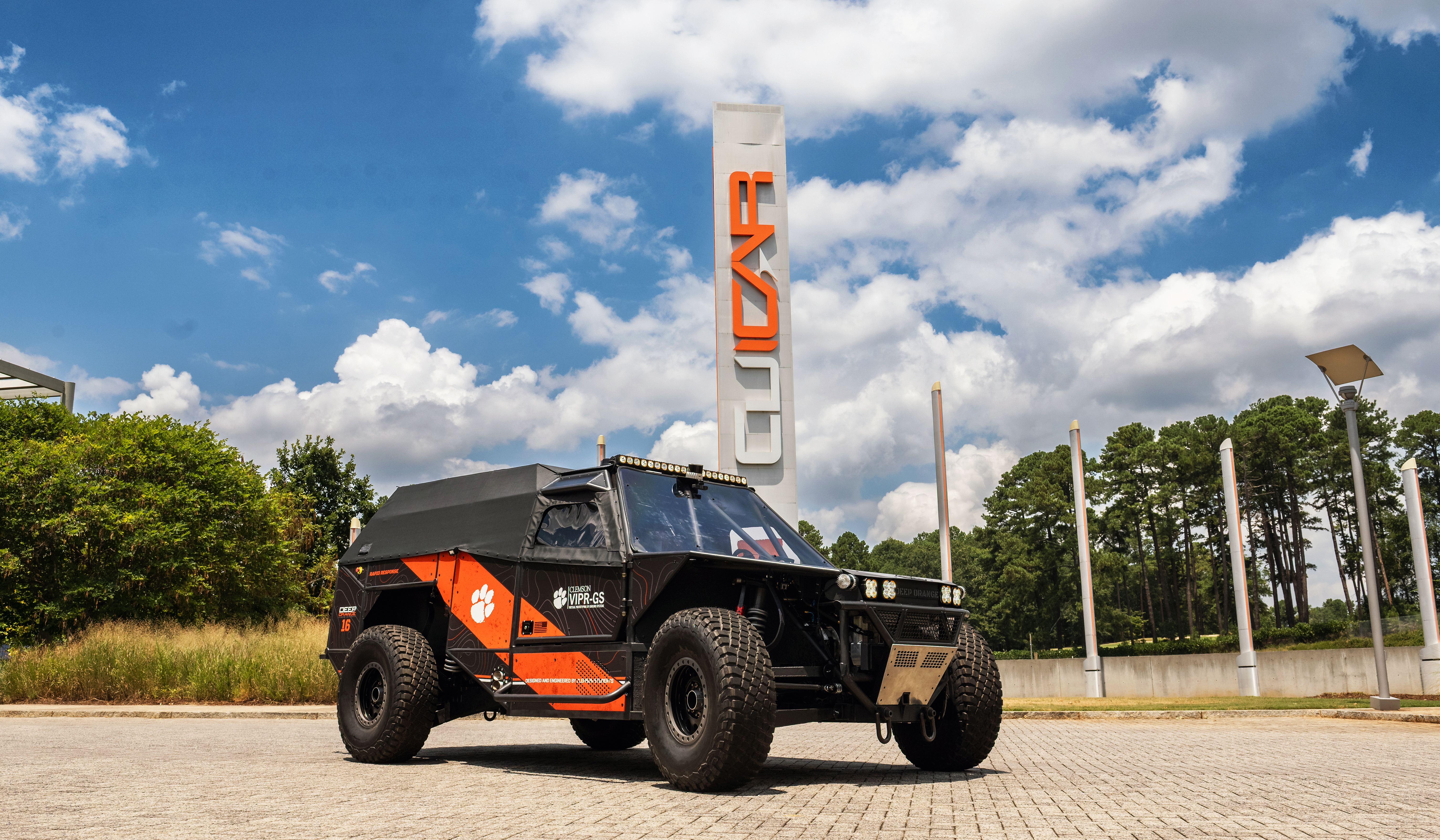 Clemson graduate students engineer off-road rescue vehicle