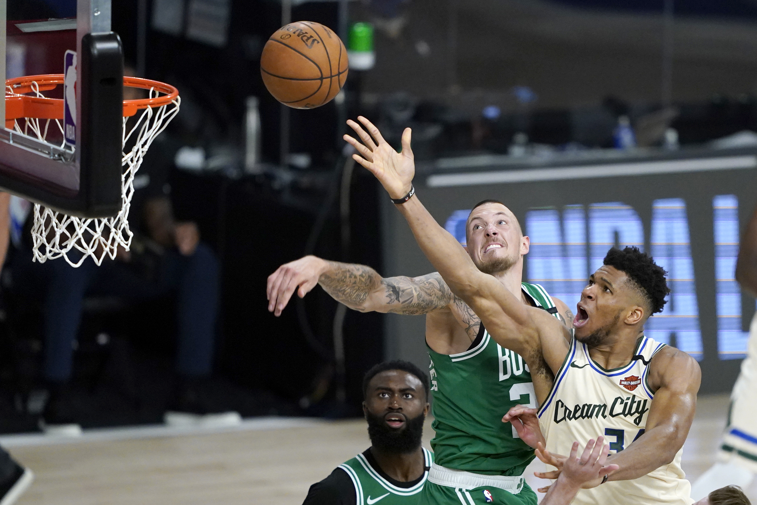 Antetokounmpo, Bucks Return With 119-112 Win Over Celtics