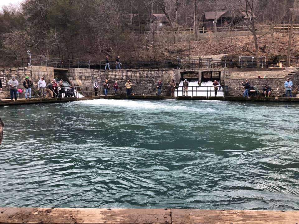 Catch-and-Keep Trout Season in Missouri; Roaring River State Park