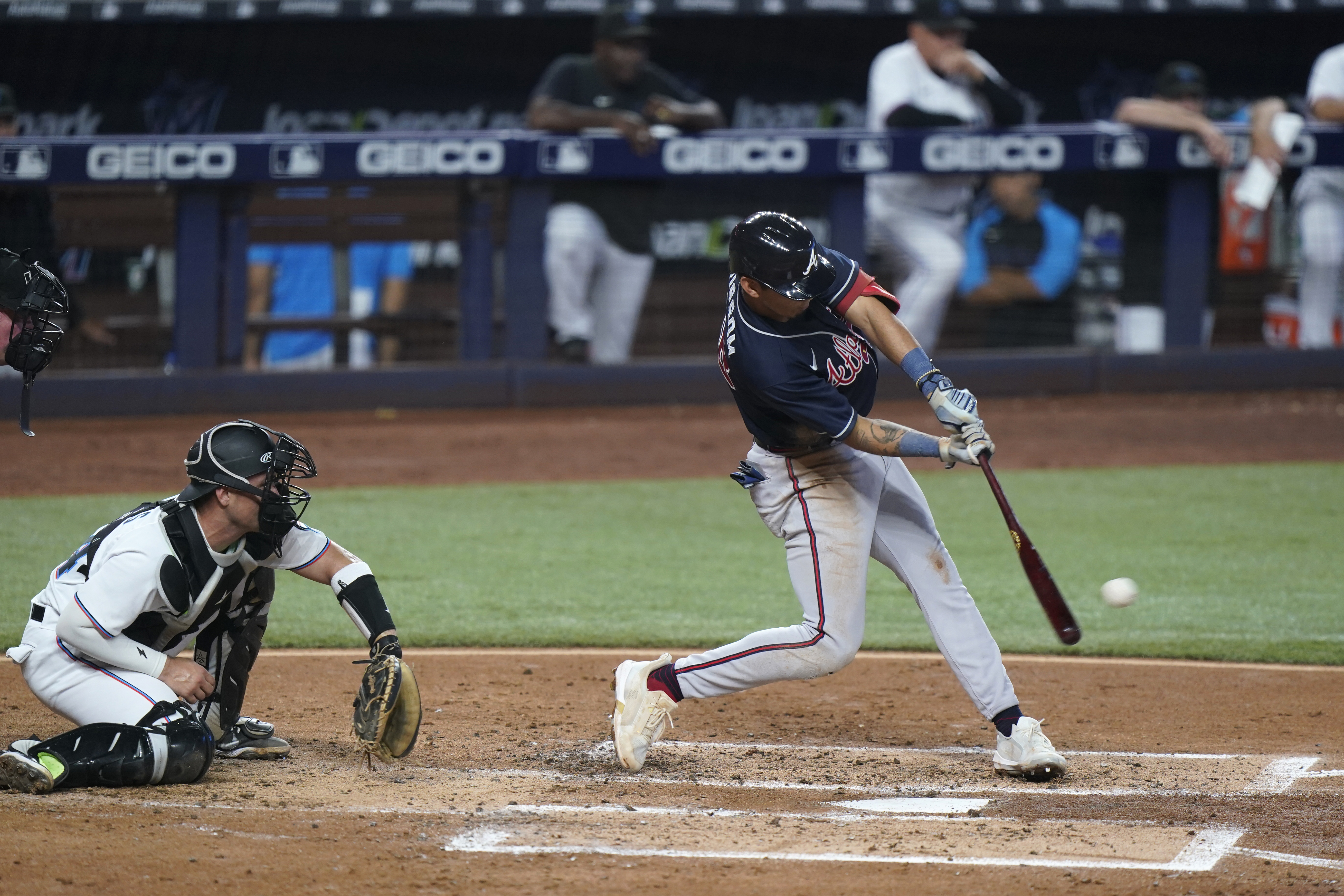 Photos: Michael Harris makes debut but Braves lose to Marlins