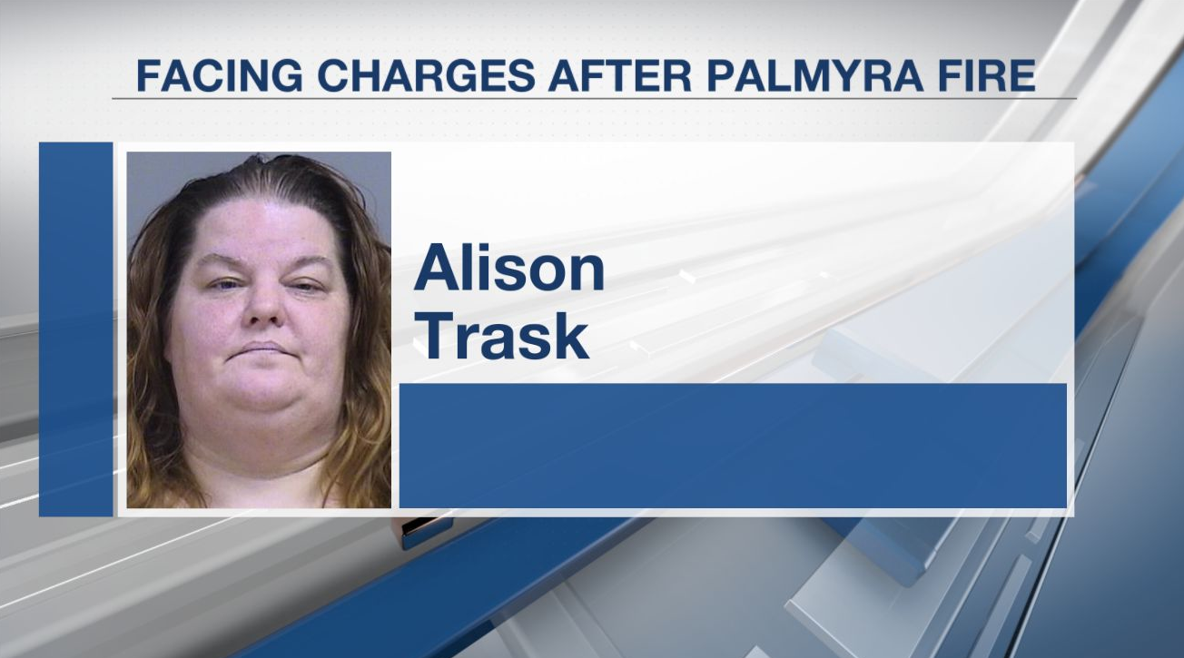 Palmyra woman facing charges after fire in Palmyra