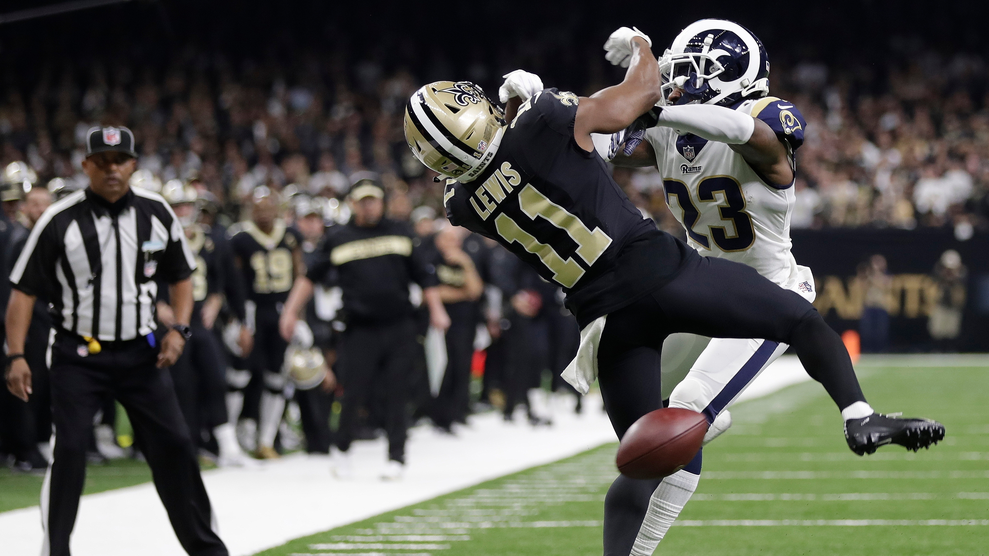 New Orleans fan pens Saints Got Robbed Billboards - In Atlanta