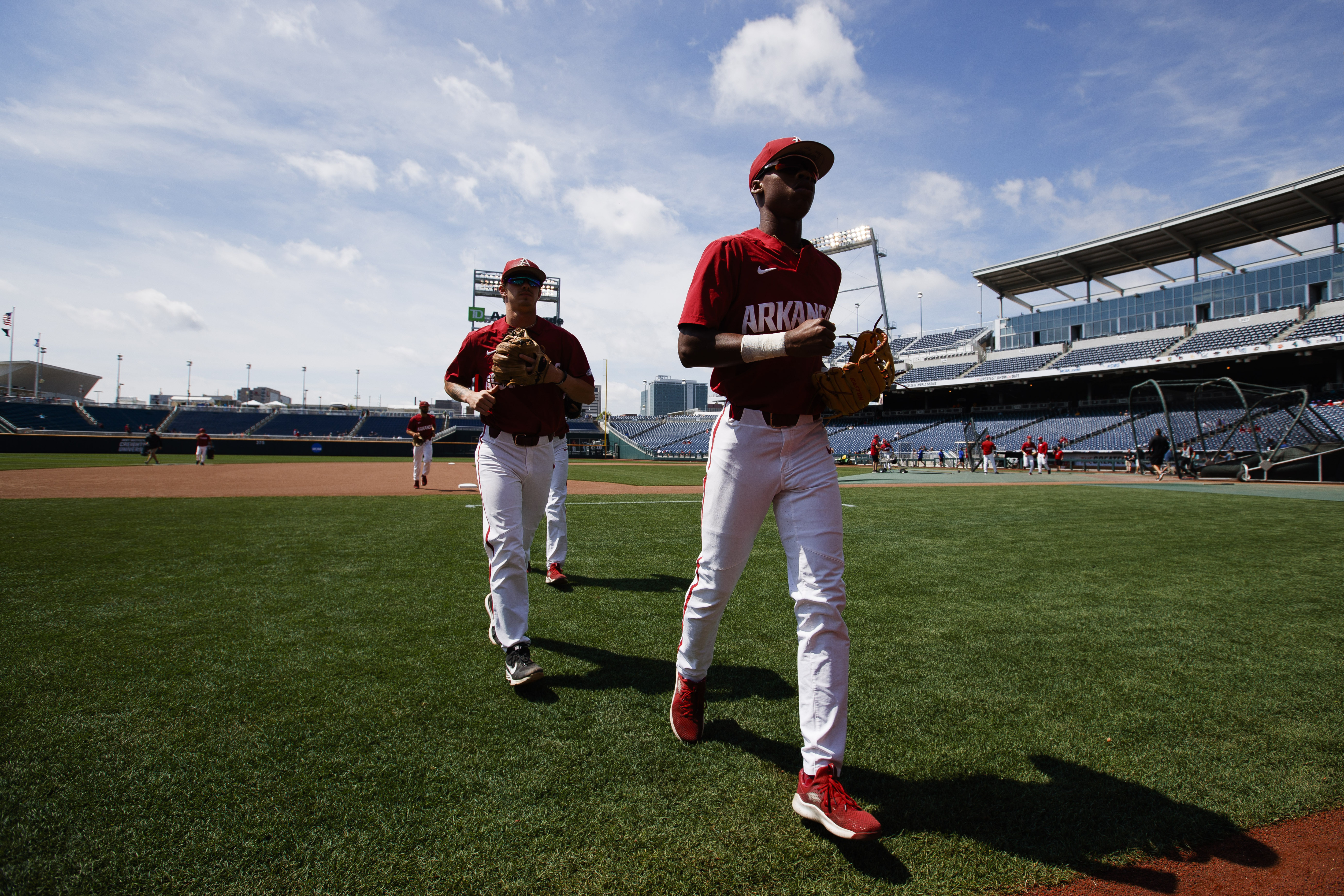 Arkansas baseball coach Dave Van Horn, players on loss to OSU