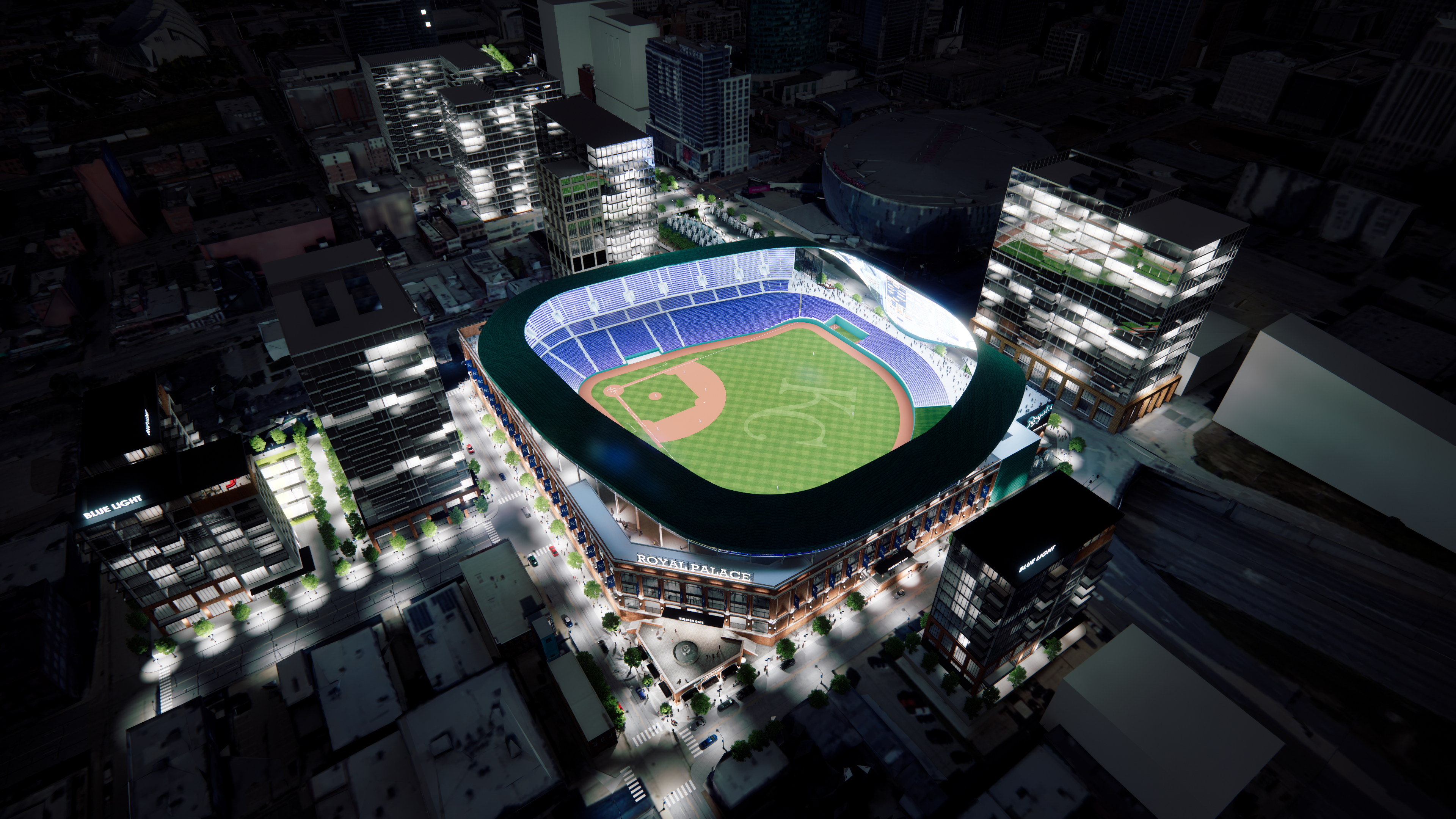 Kansas City Royals unveil new stadium renderings, economic data