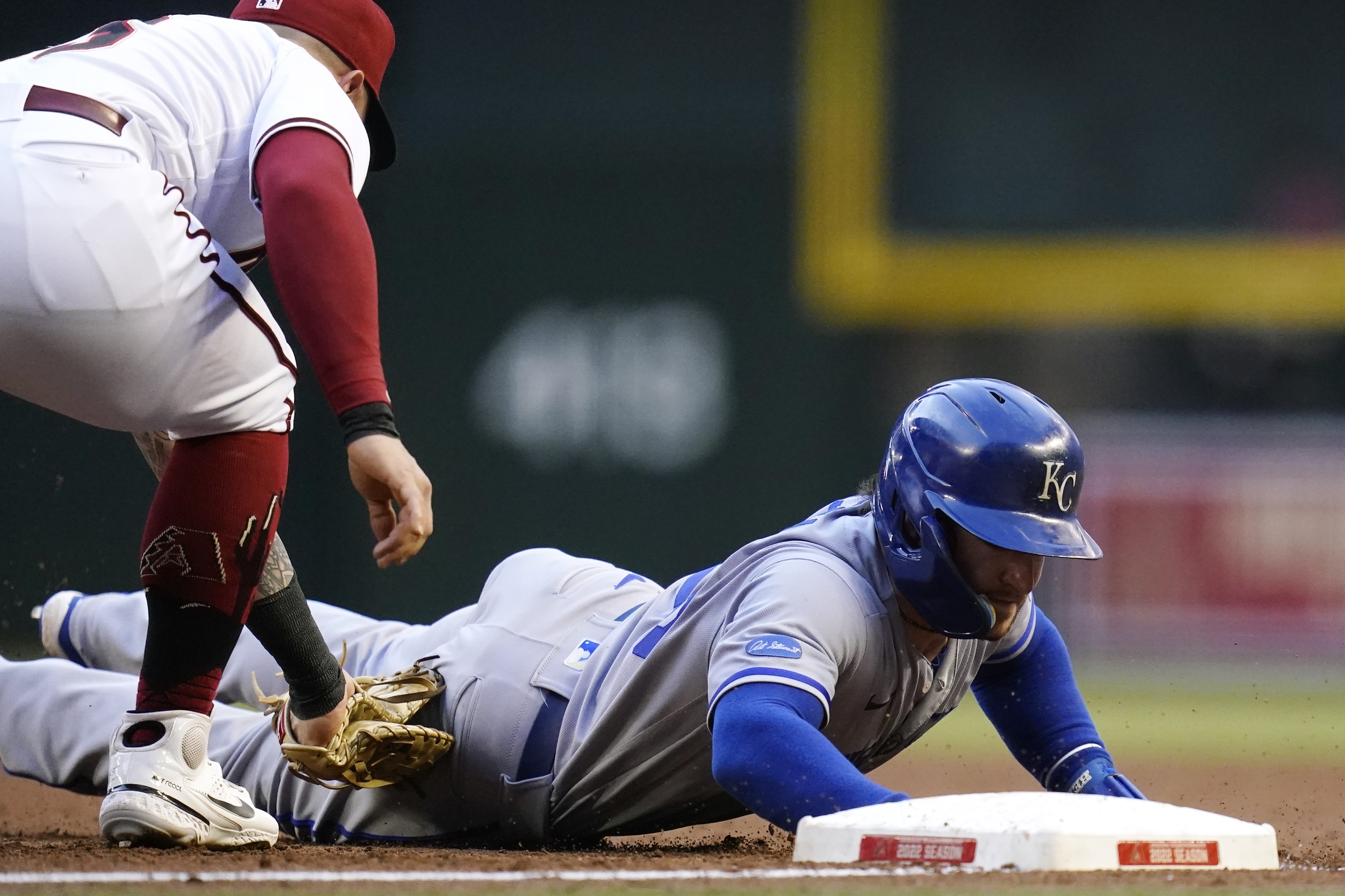 Arizona Diamondbacks first baseman Pavin Smith as seen before a