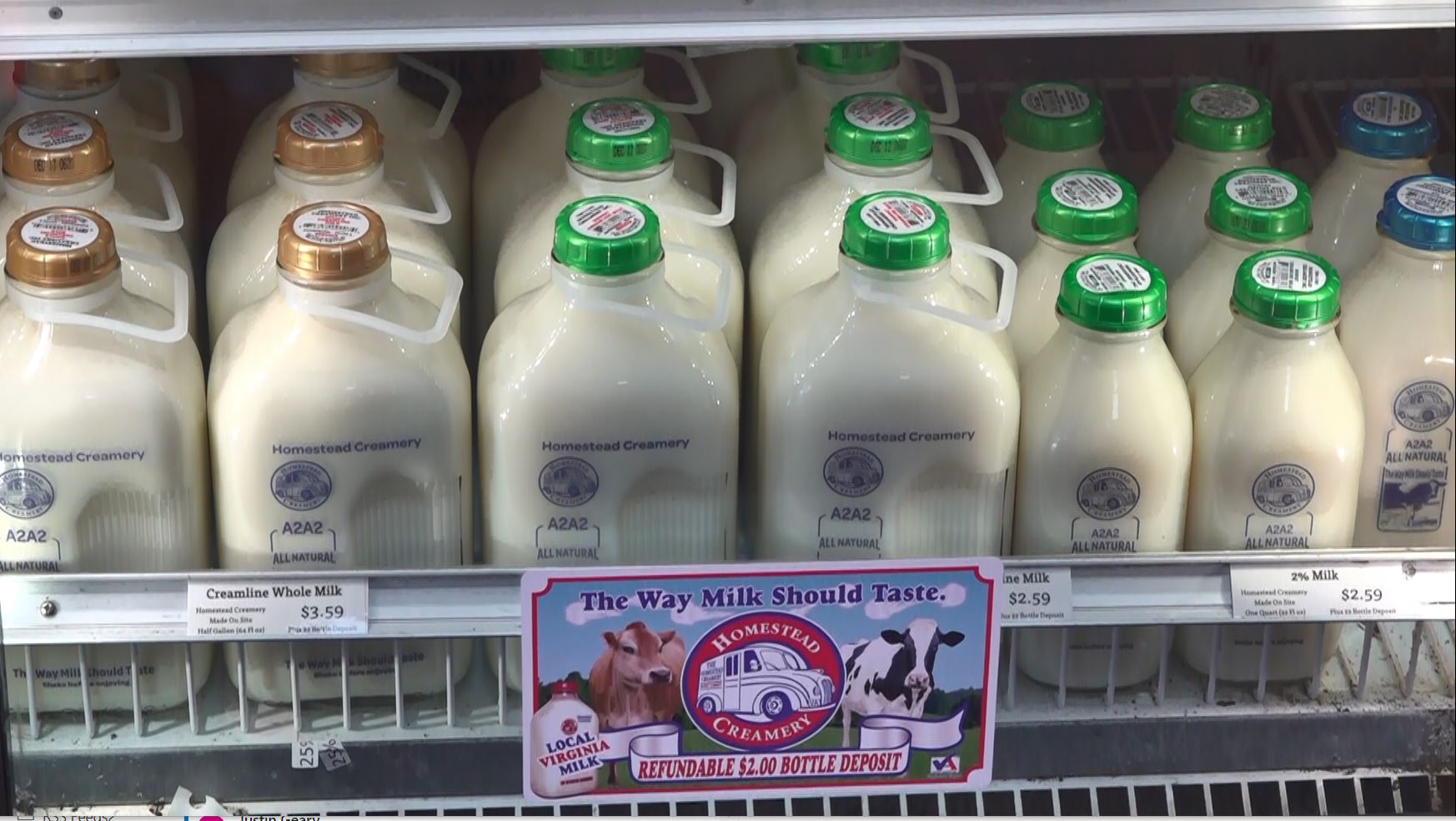 Homestead Creamery recalls products in glass bottles due to sanitation  process issue