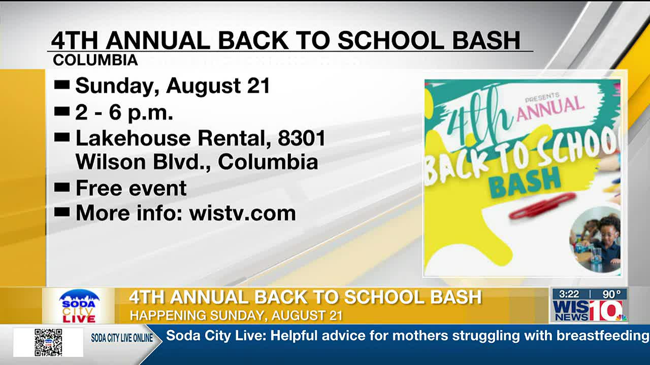 Back To School Bash Offers Parents Opportunity For Last Minute Supplies