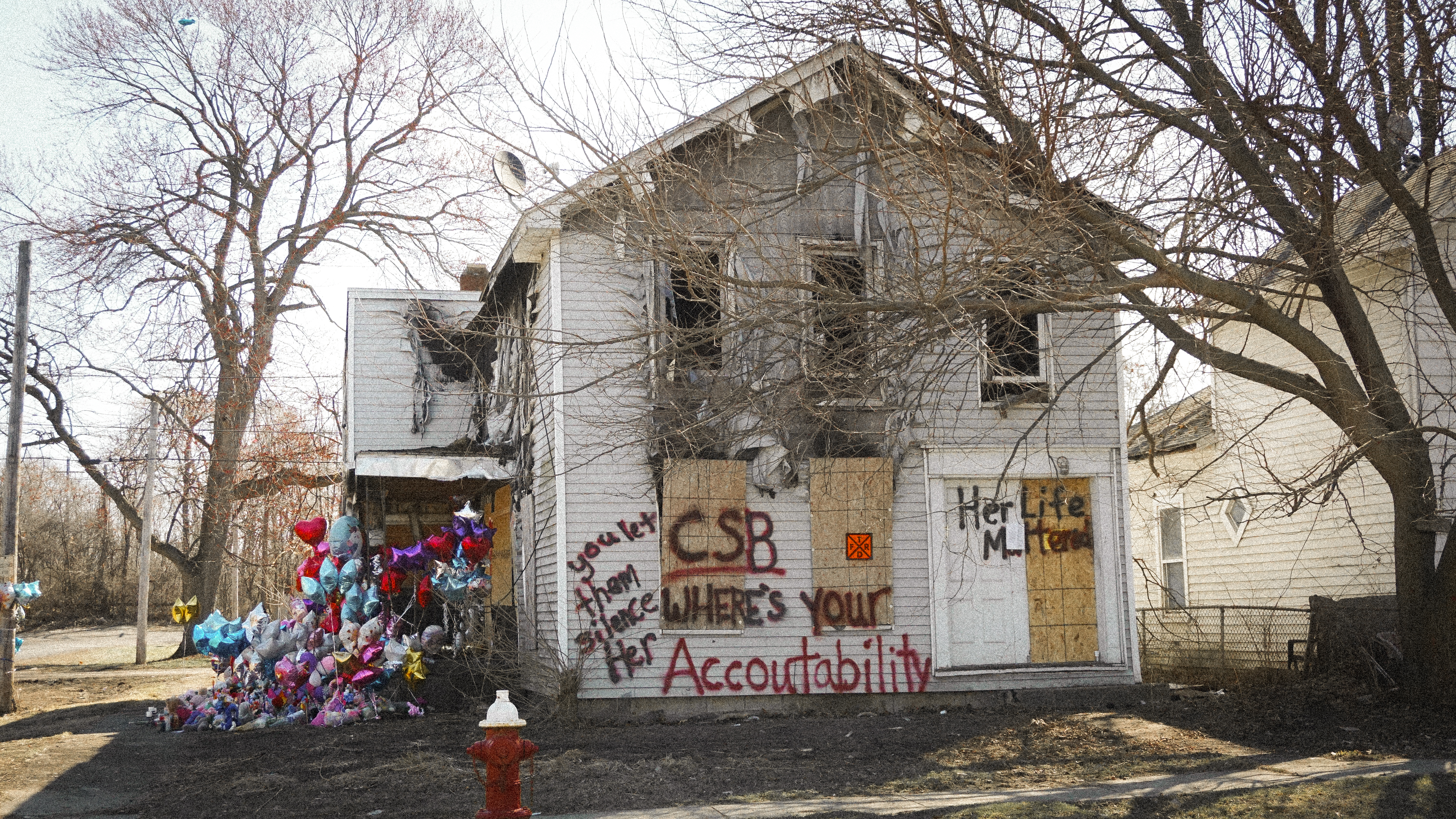 Crews begin preps to demolish house where Kei'Mani Latigue was