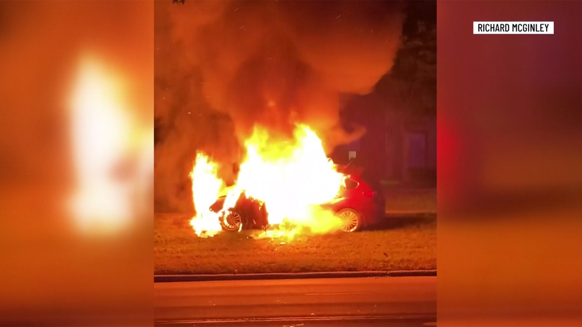 Caught on camera: car vandalized in Madera