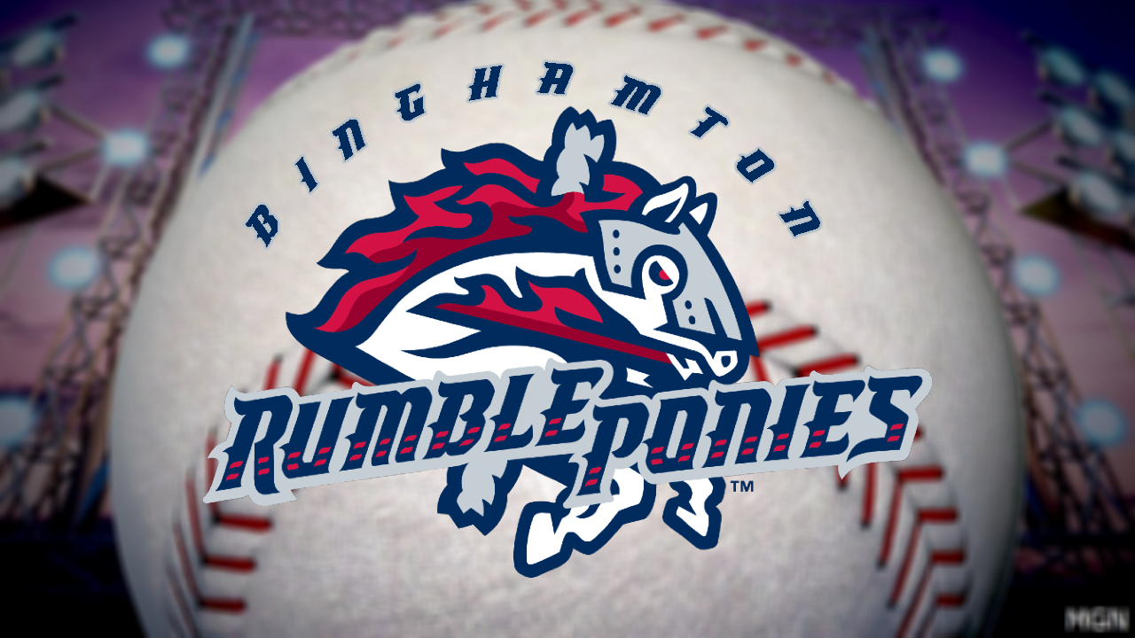 Double-A Binghamton is headed to the Eastern League championship series!  The Rumble Ponies completed a 2-game sweep of the Somerset…