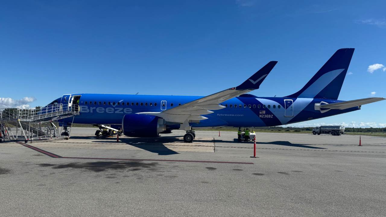Breeze Airways announces 2nd destination out of Ogdensburg 