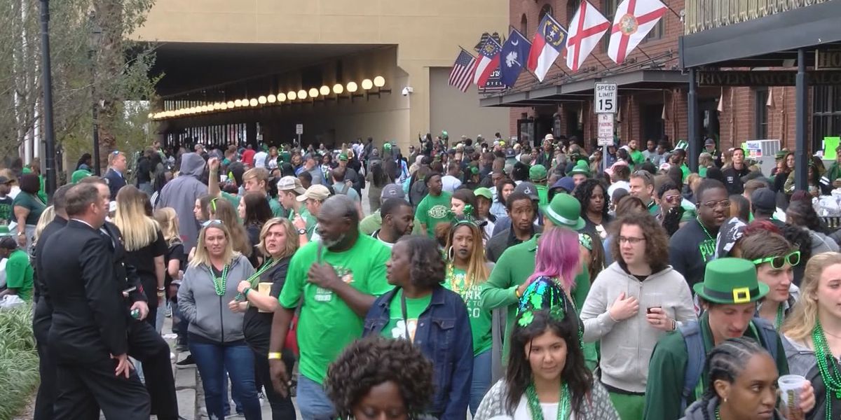 St. Patrick's Day in Savannah