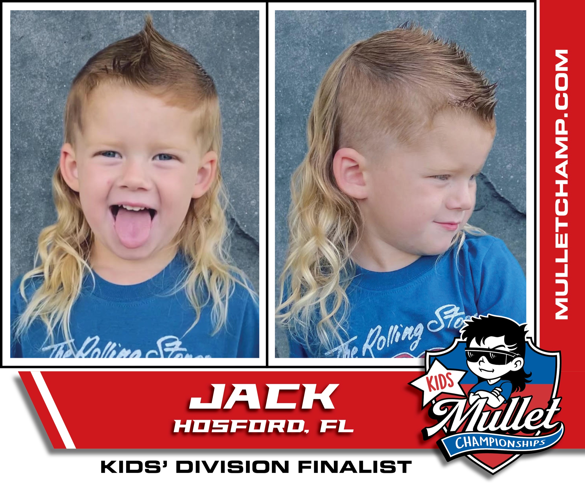 Pennsylvania 6-year-old crowned 2023 kids mullet champion