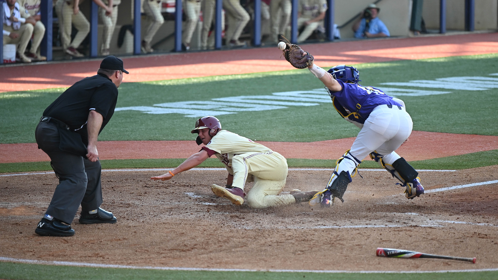 LSU's season ends in extra innings loss to Florida State on walk