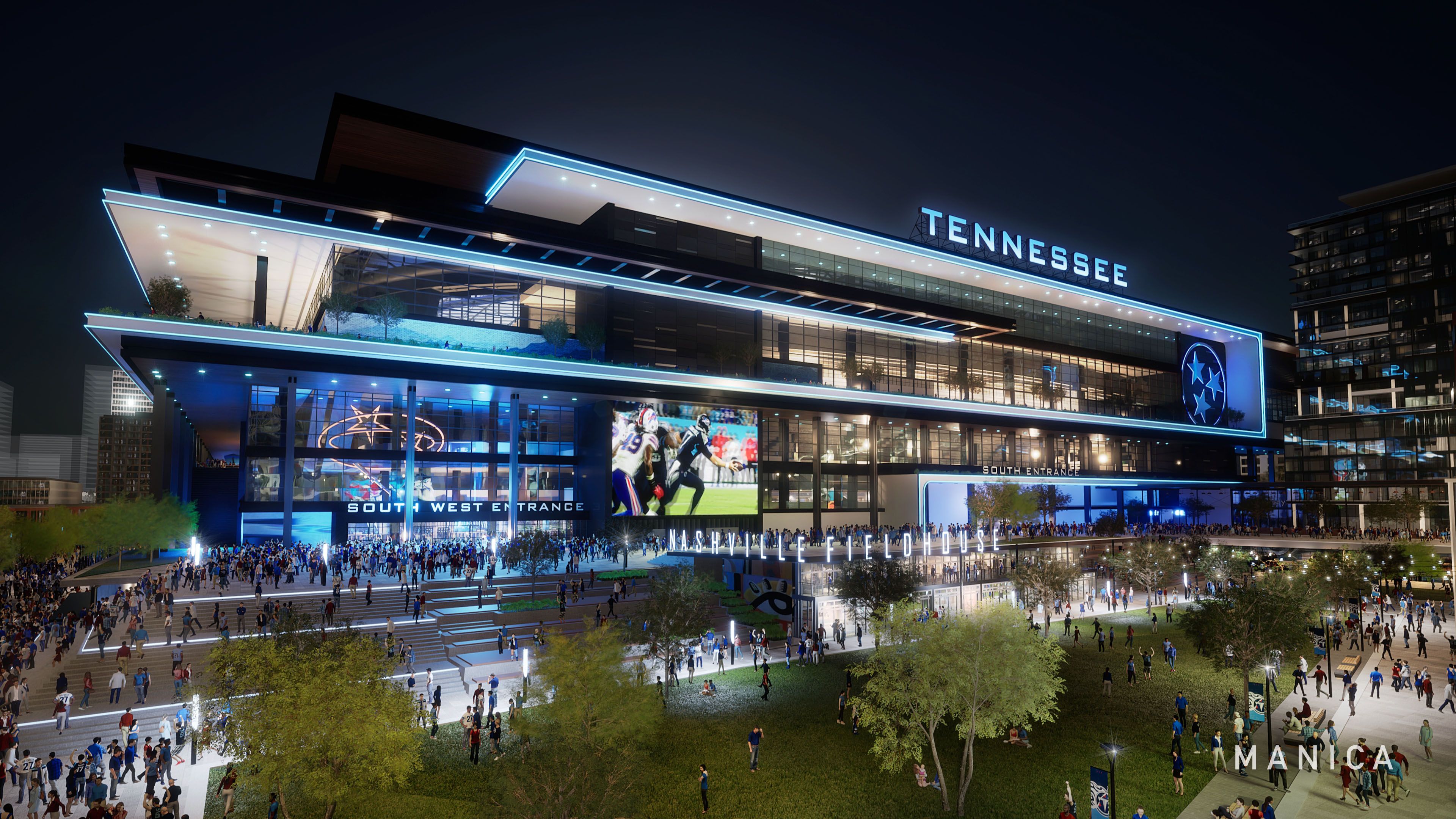 Titans release renderings of potential new stadium