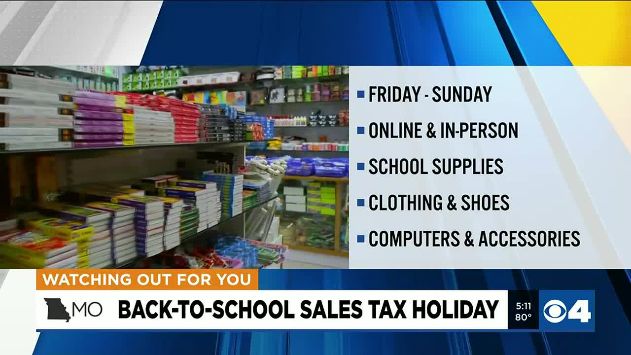 Shop in person, online, this tax-free weekend for qualifying items