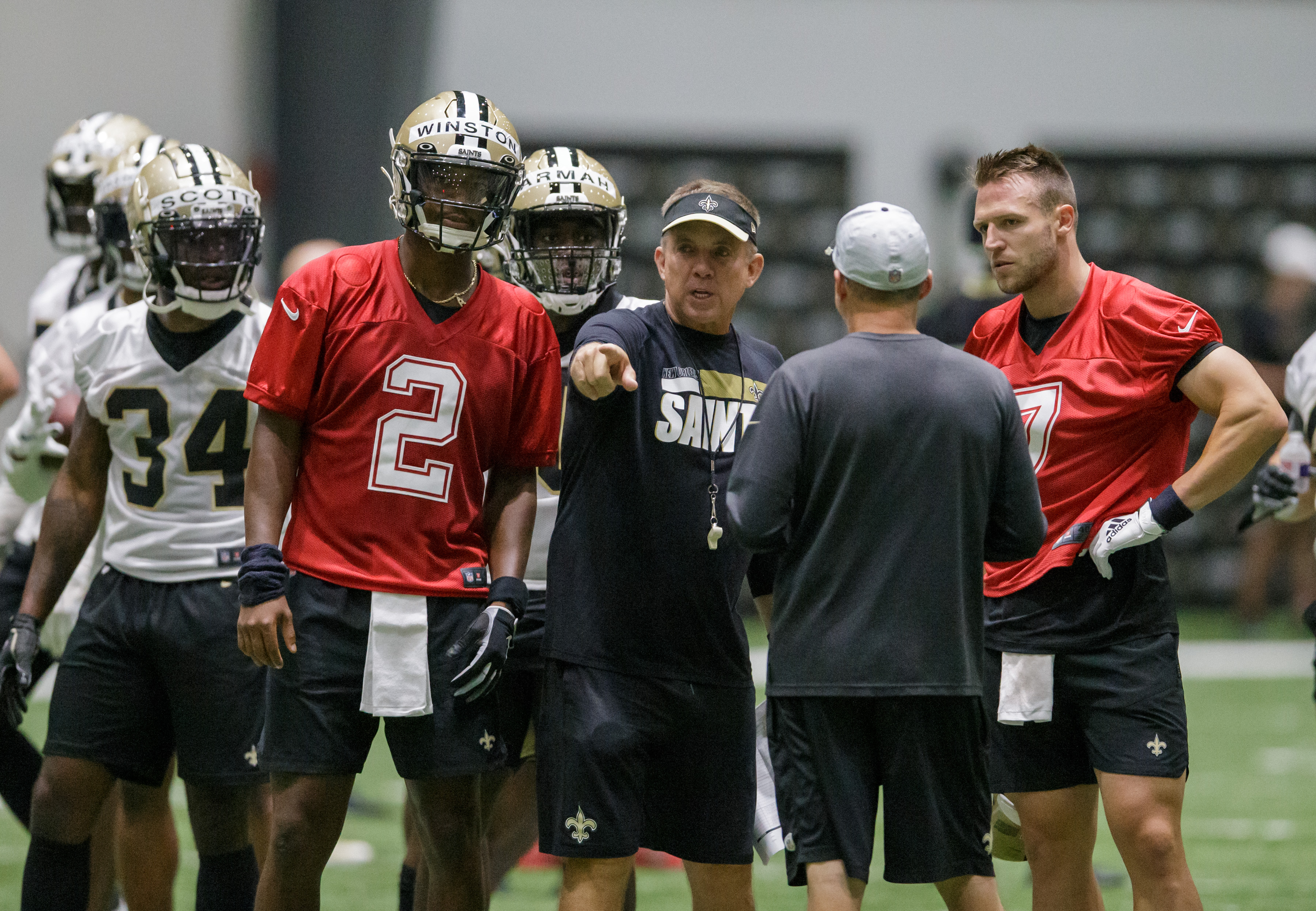 Taysom Hill has earned a shot as the No. 2 Saints QB, says Sean Payton