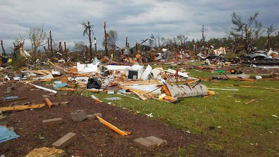 Wisconsin counties with the most tornadoes