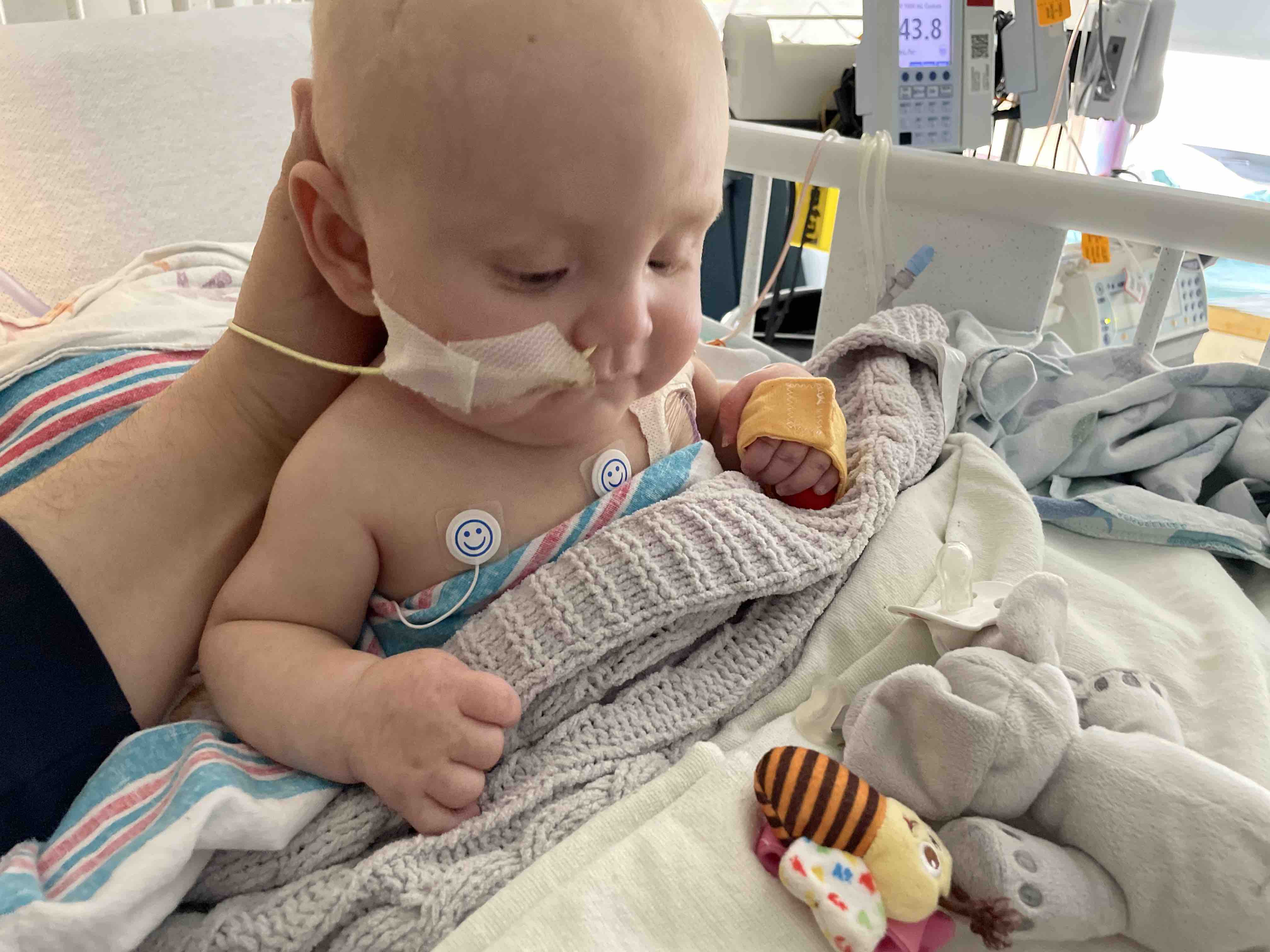 Parents face uncertainty as 4-month-old son fights rare ...
