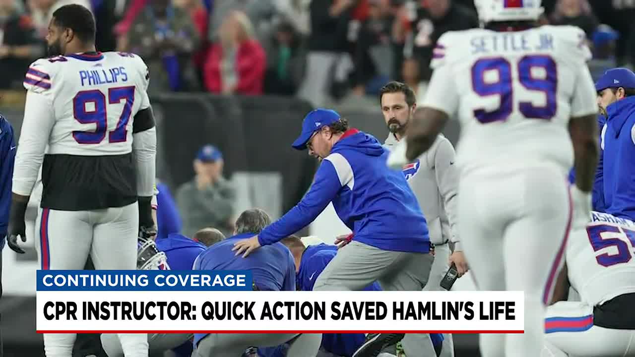 CPR instructor: Quick action saved Damar Hamlin's life