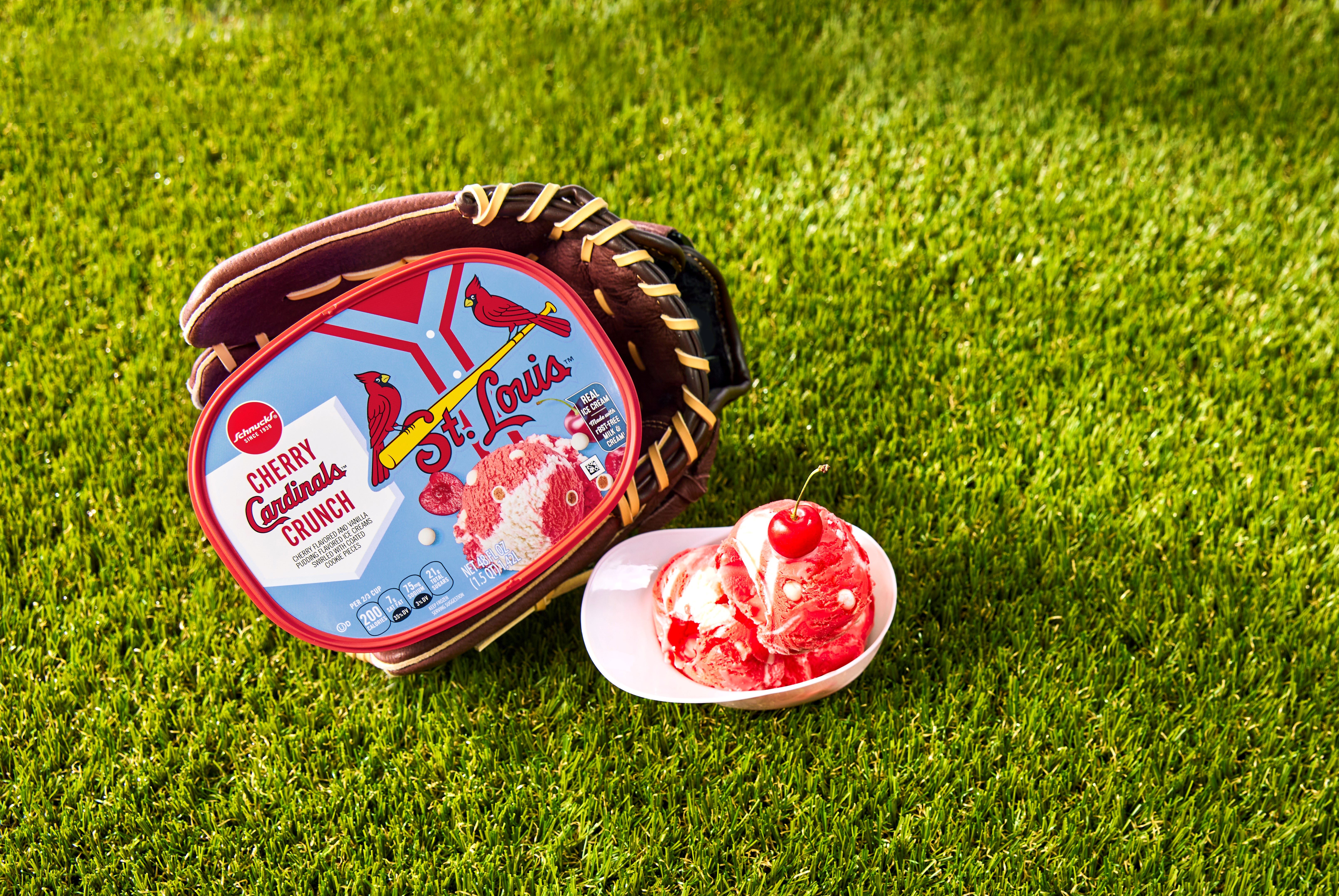 Cardinals team up with Schnucks to introduce new ice cream