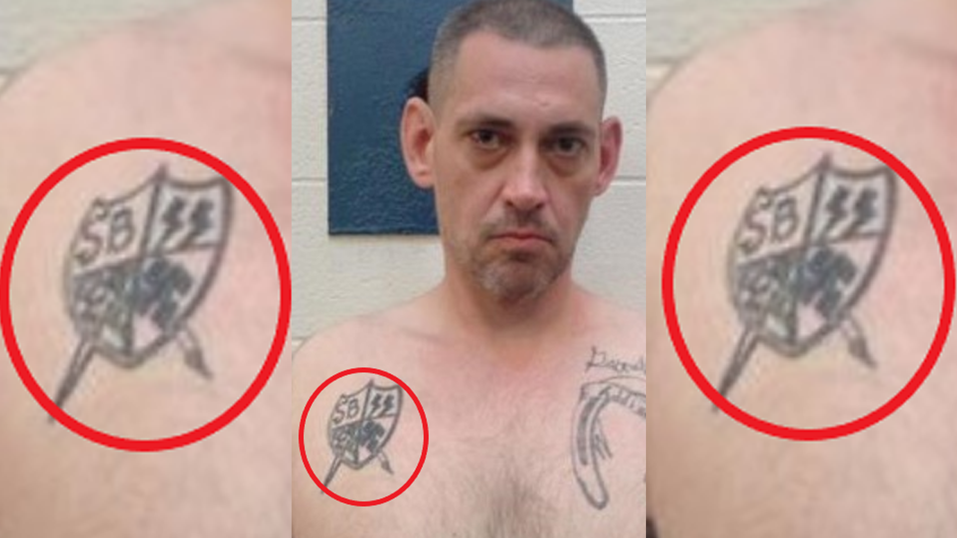 Tinsley Transfers Gangster Hoodlum Prison Face Tattoo FX Costume Accessory  Thug | eBay