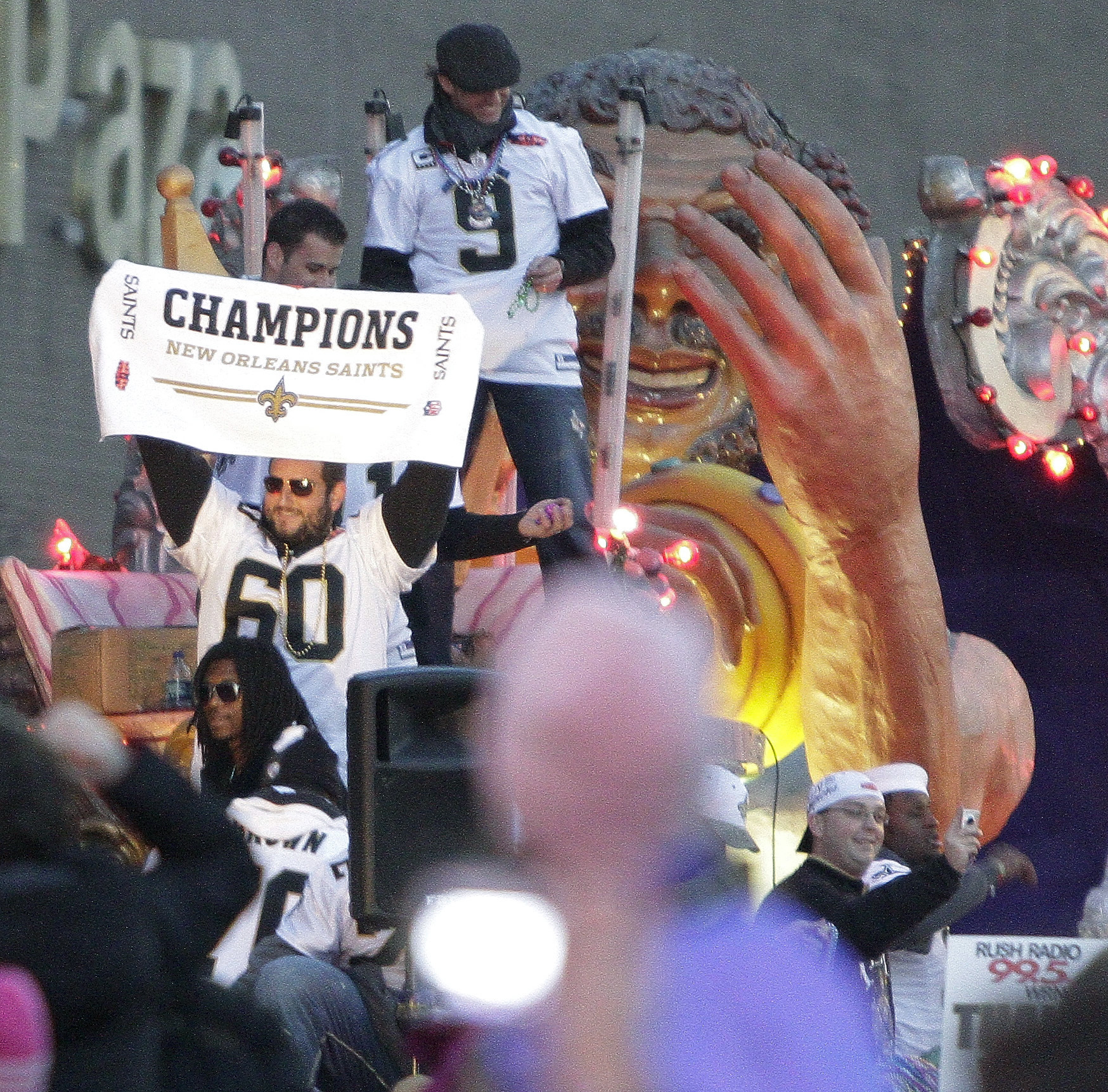 A Super Bowl New Orleans Will Never Forget!  A gutsy onside kick. A  game-sealing pick-six. All a part of the New Orleans Saints Super Bowl XLIV  victory. ⚜️ 